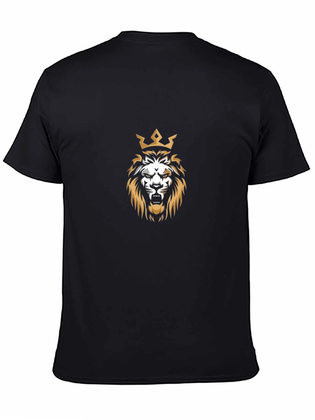 Black Lion King Graphic T-Shirt