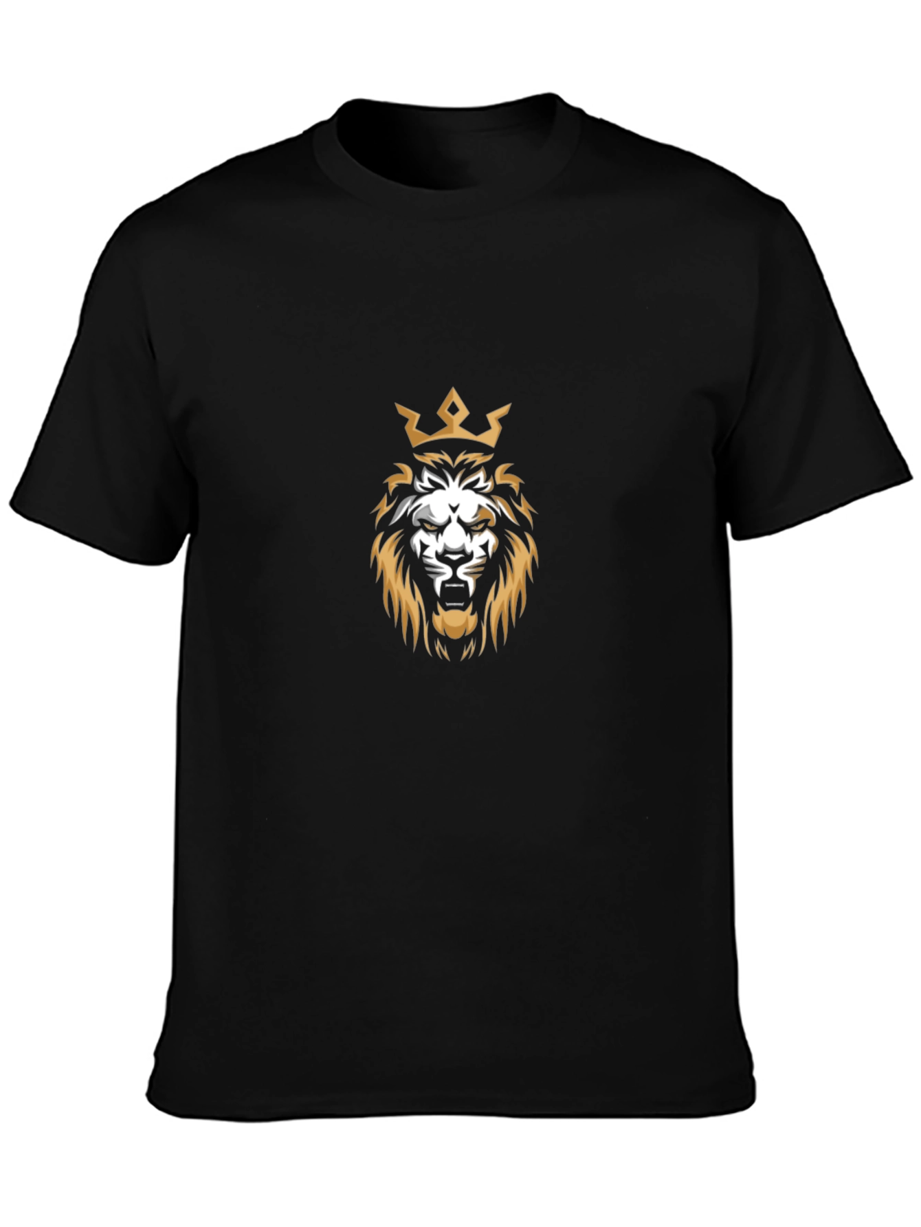 Black Lion King Graphic T-Shirt