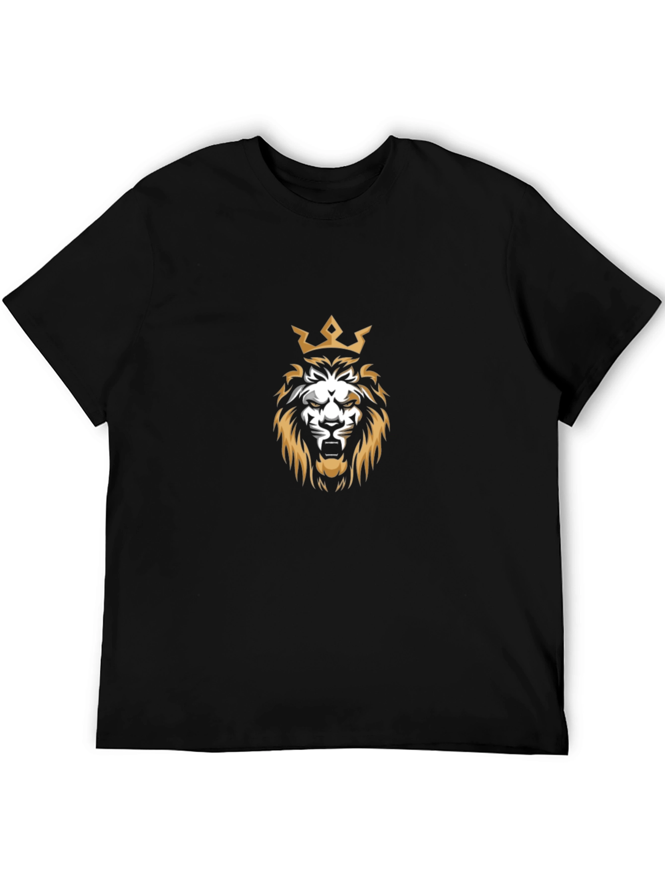 Black Lion King Graphic T-Shirt