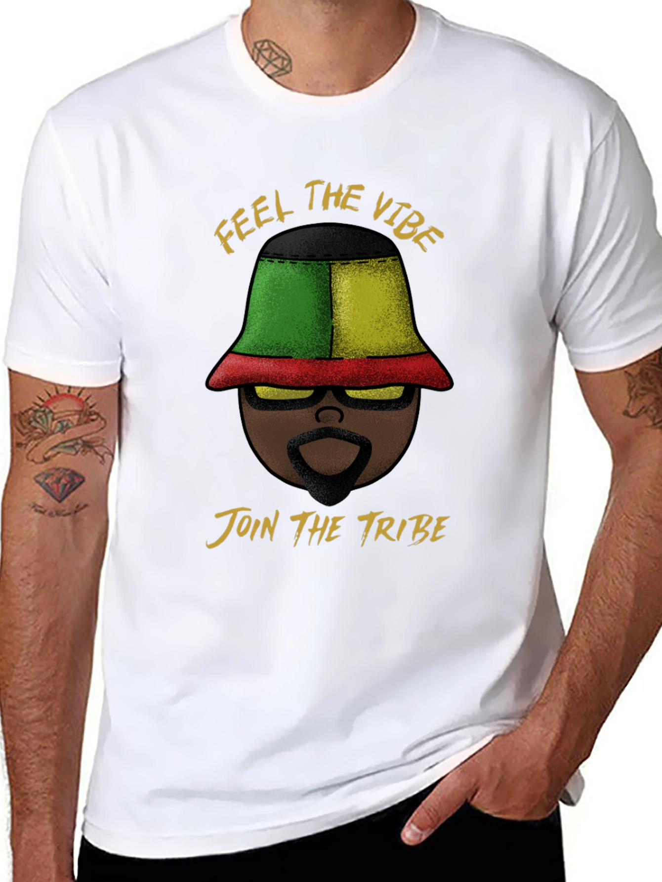 Feel the Vibe Tribe Graphic Tee