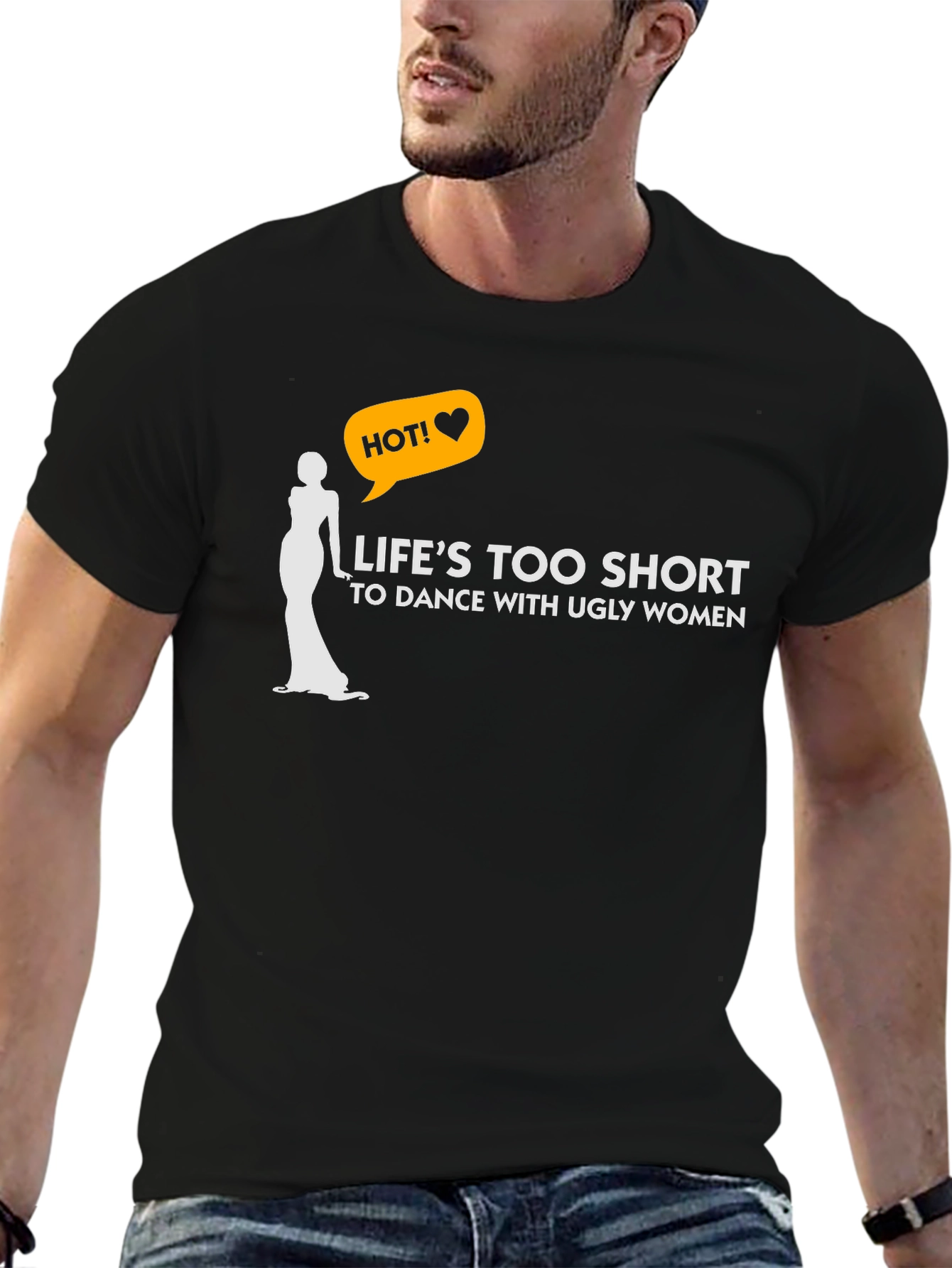 Lifes Too Short Graphic T-Shirt