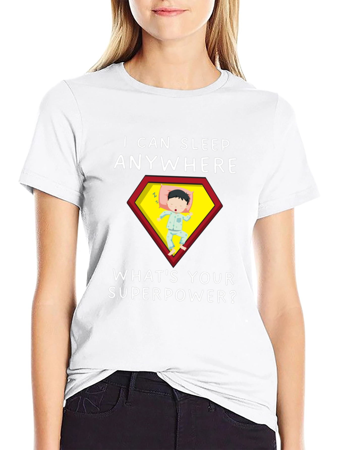 Sleep Anywhere Superpower T-Shirt