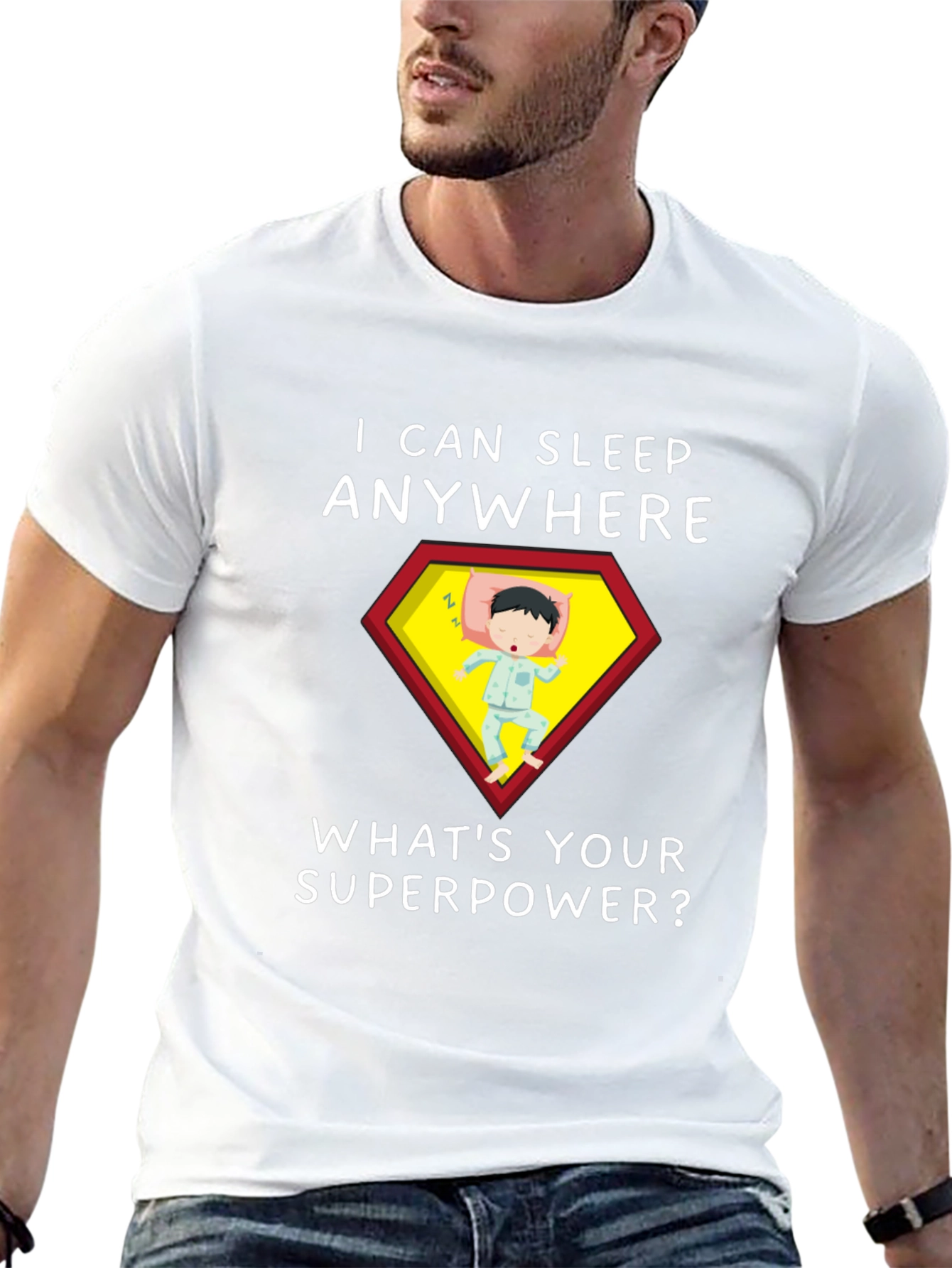 Sleep Anywhere Superpower T-Shirt
