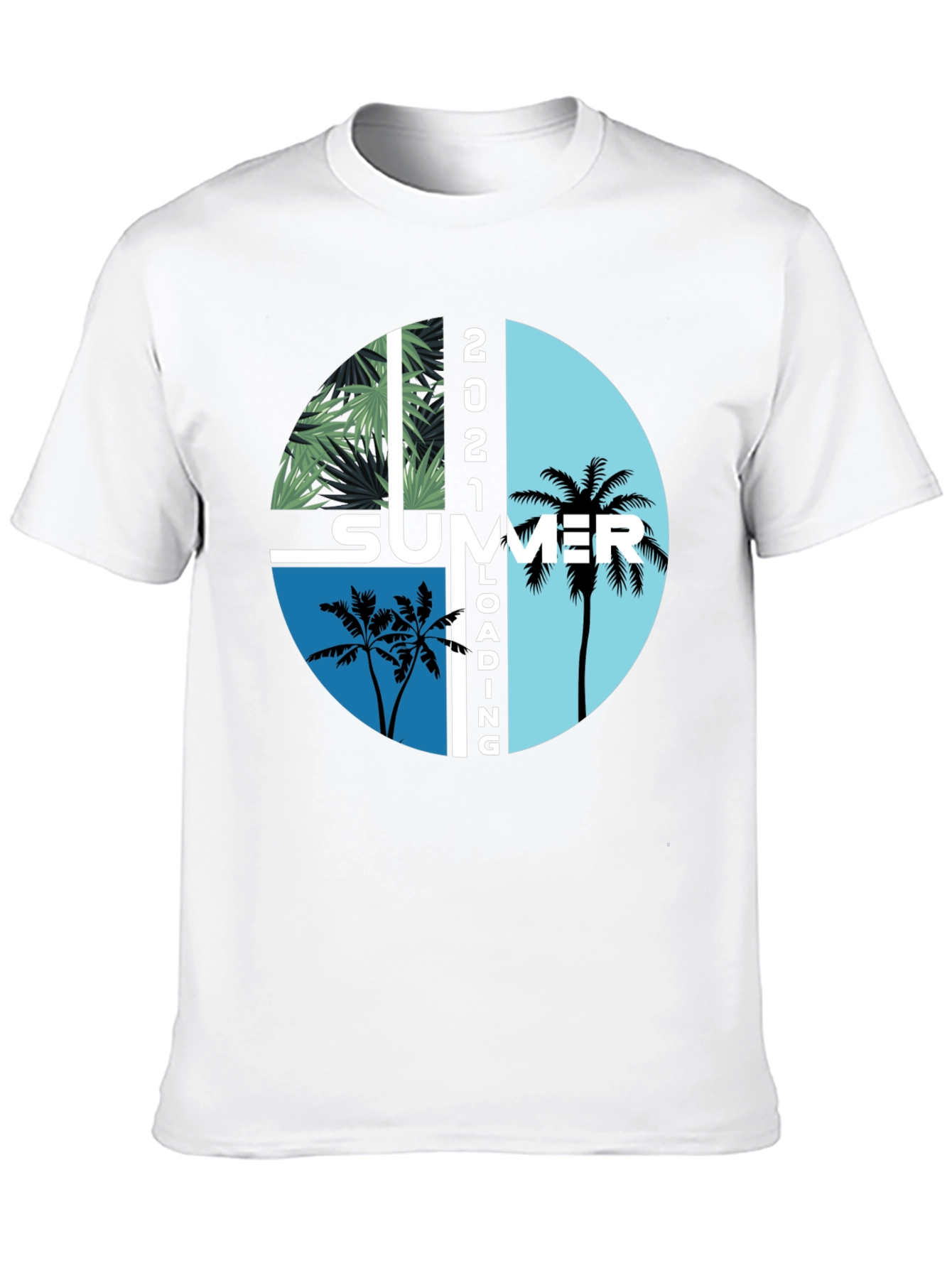 Summer Loading 2021 Graphic T-Shirt - Stylish Black Tee