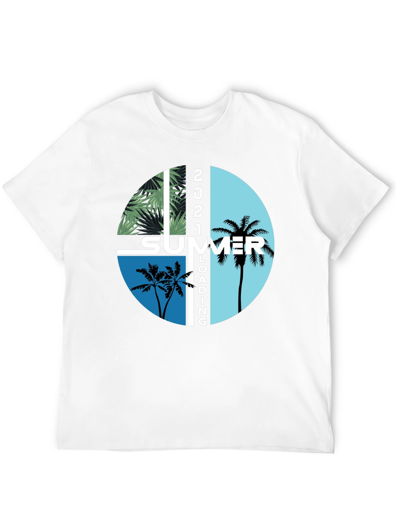 Summer Loading 2021 Graphic T-Shirt - Stylish Black Tee