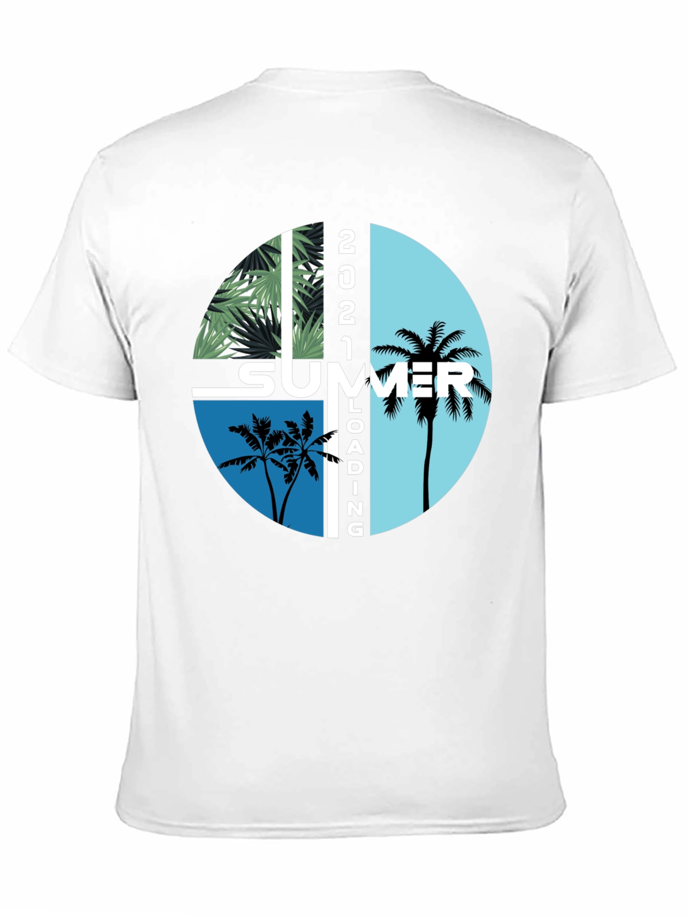 Summer Loading 2021 Graphic T-Shirt - Stylish Black Tee