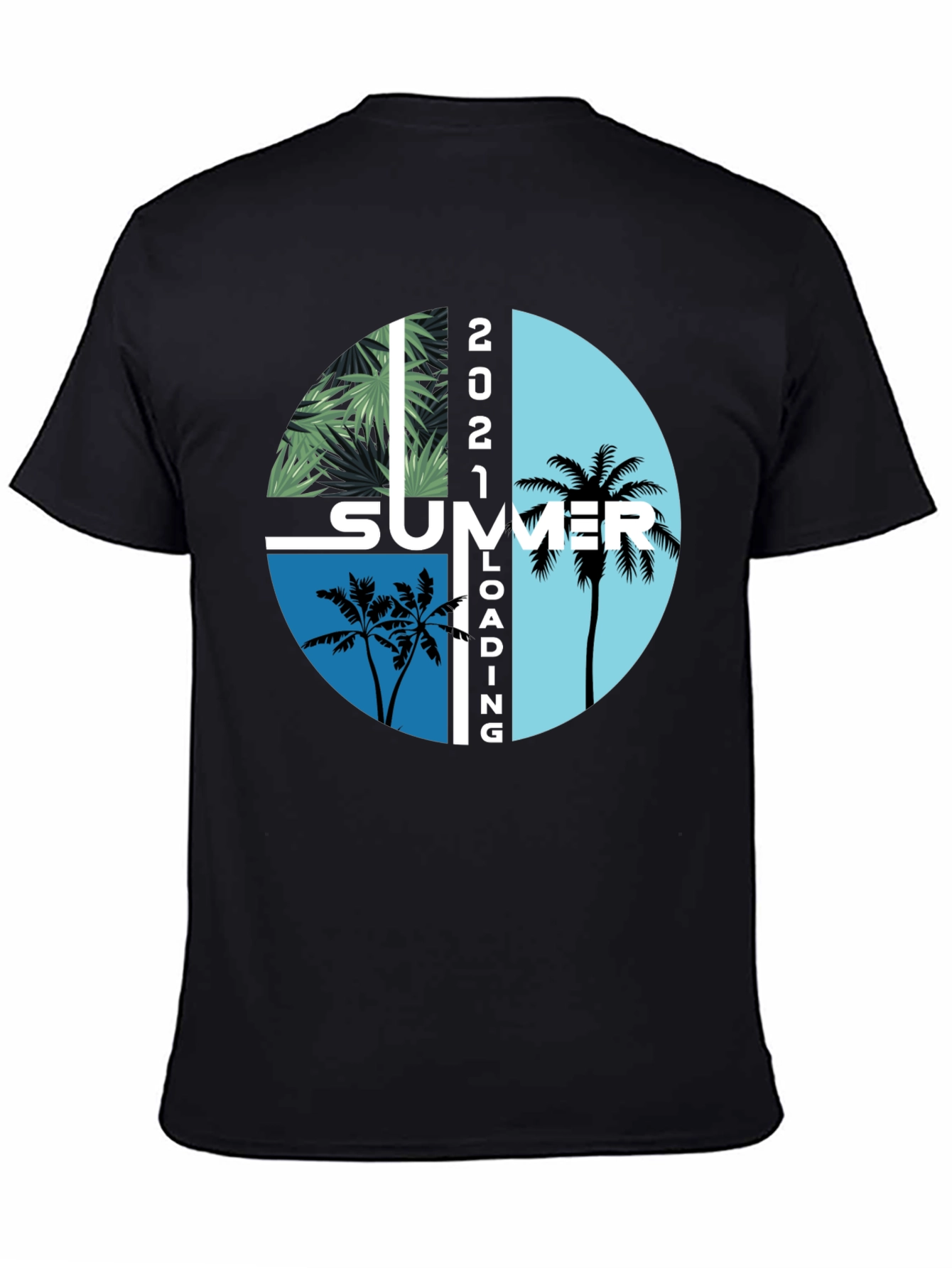 Summer Loading 2021 Graphic T-Shirt - Stylish Black Tee