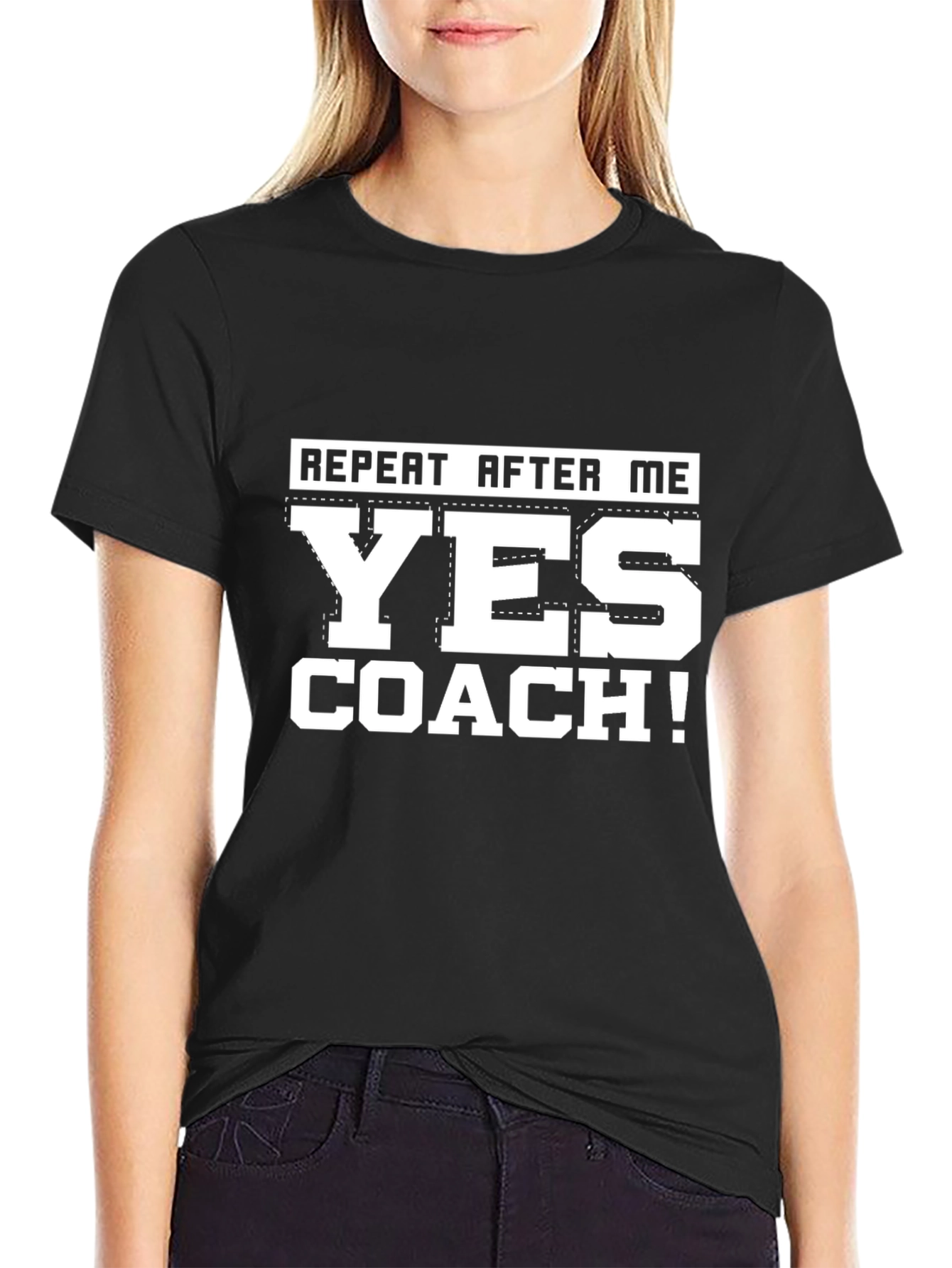 Yes Coach Graphic T-Shirt