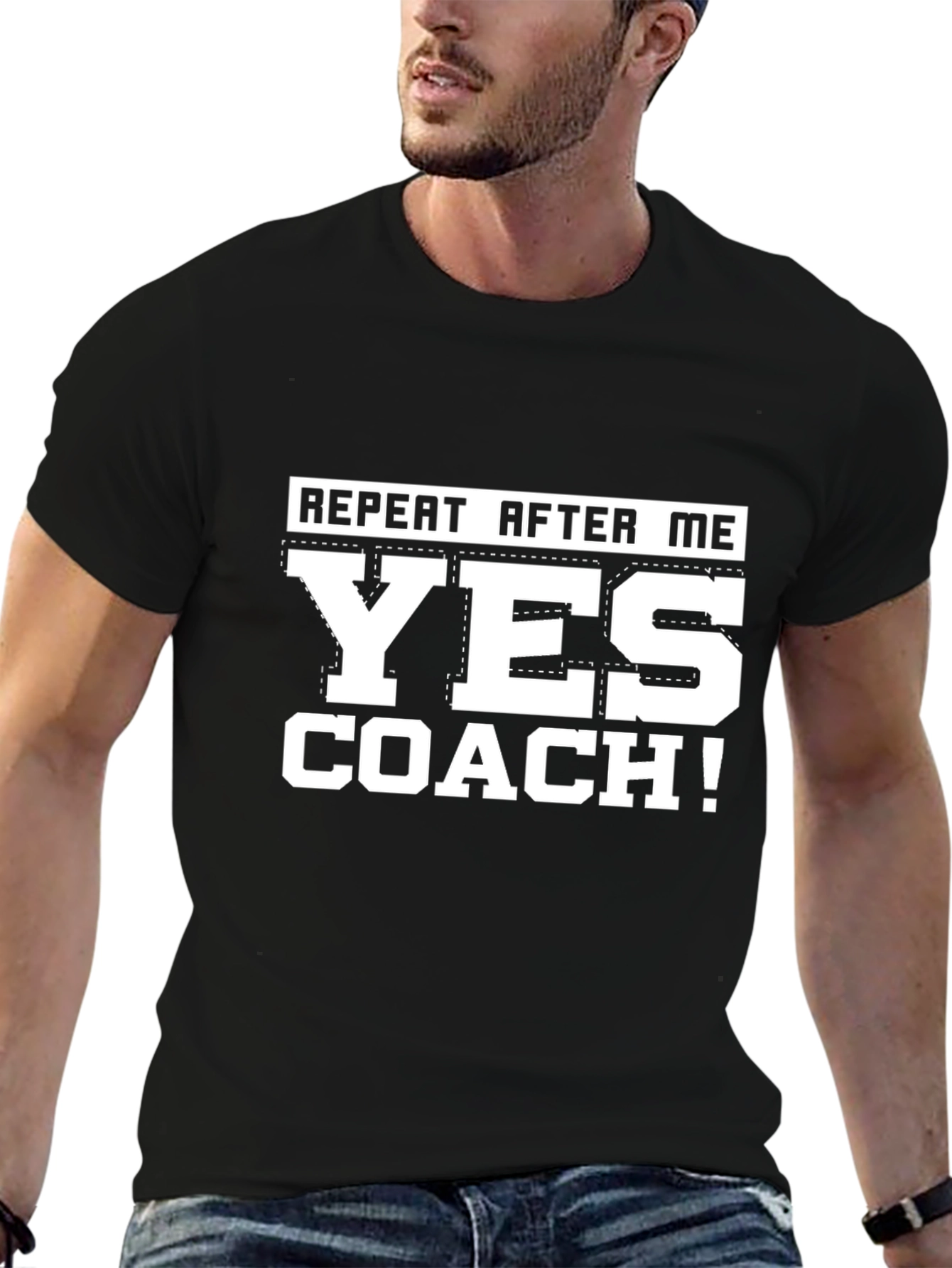 Yes Coach Graphic T-Shirt