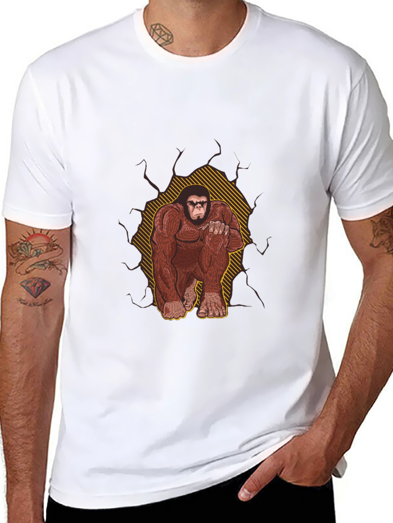 Bigfoot Graphic Tee - Break Through Style