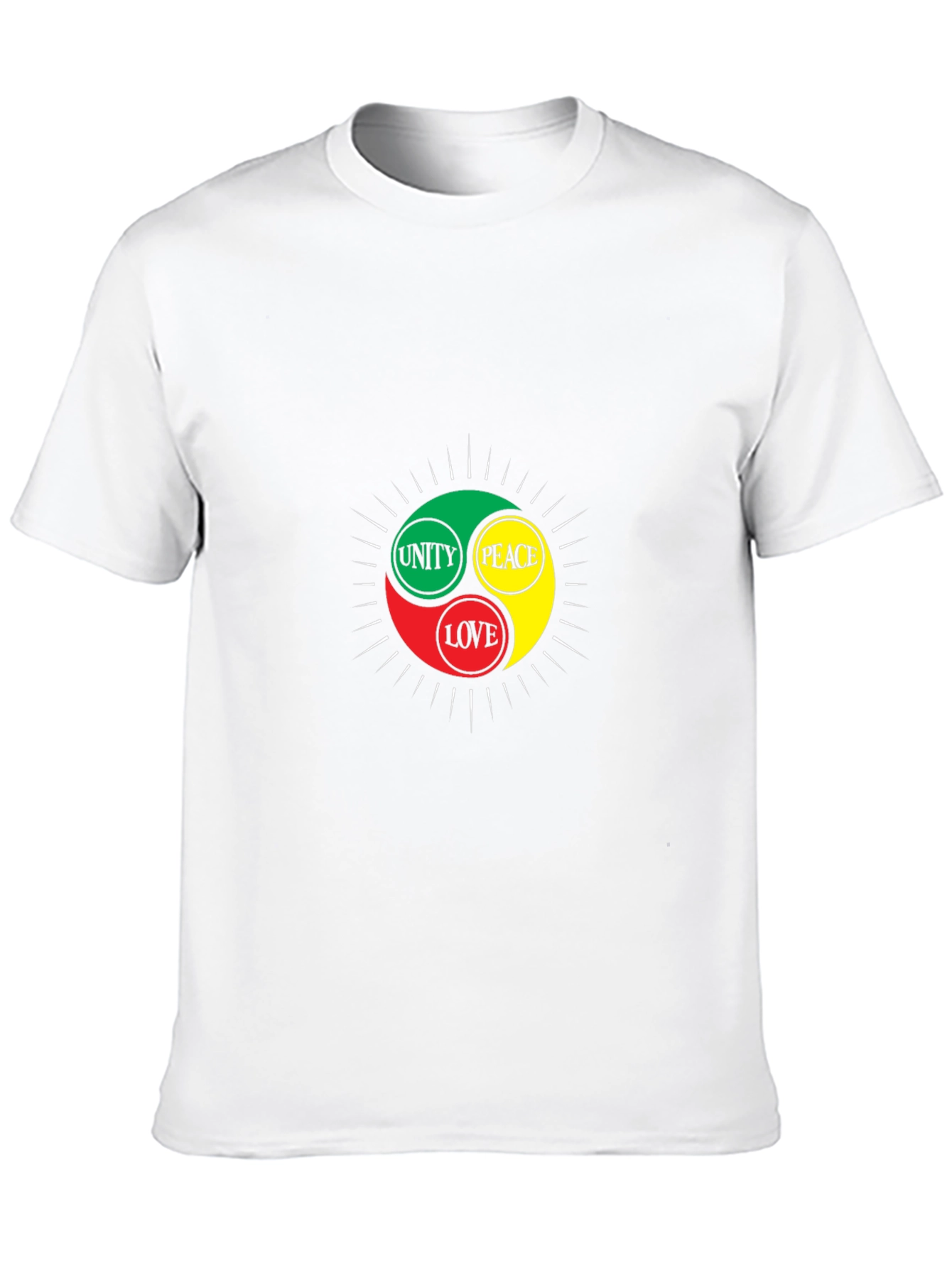 Unity Peace Love Black T-Shirt