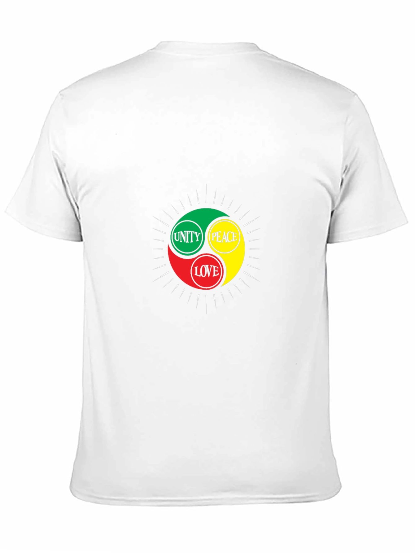 Unity Peace Love Black T-Shirt