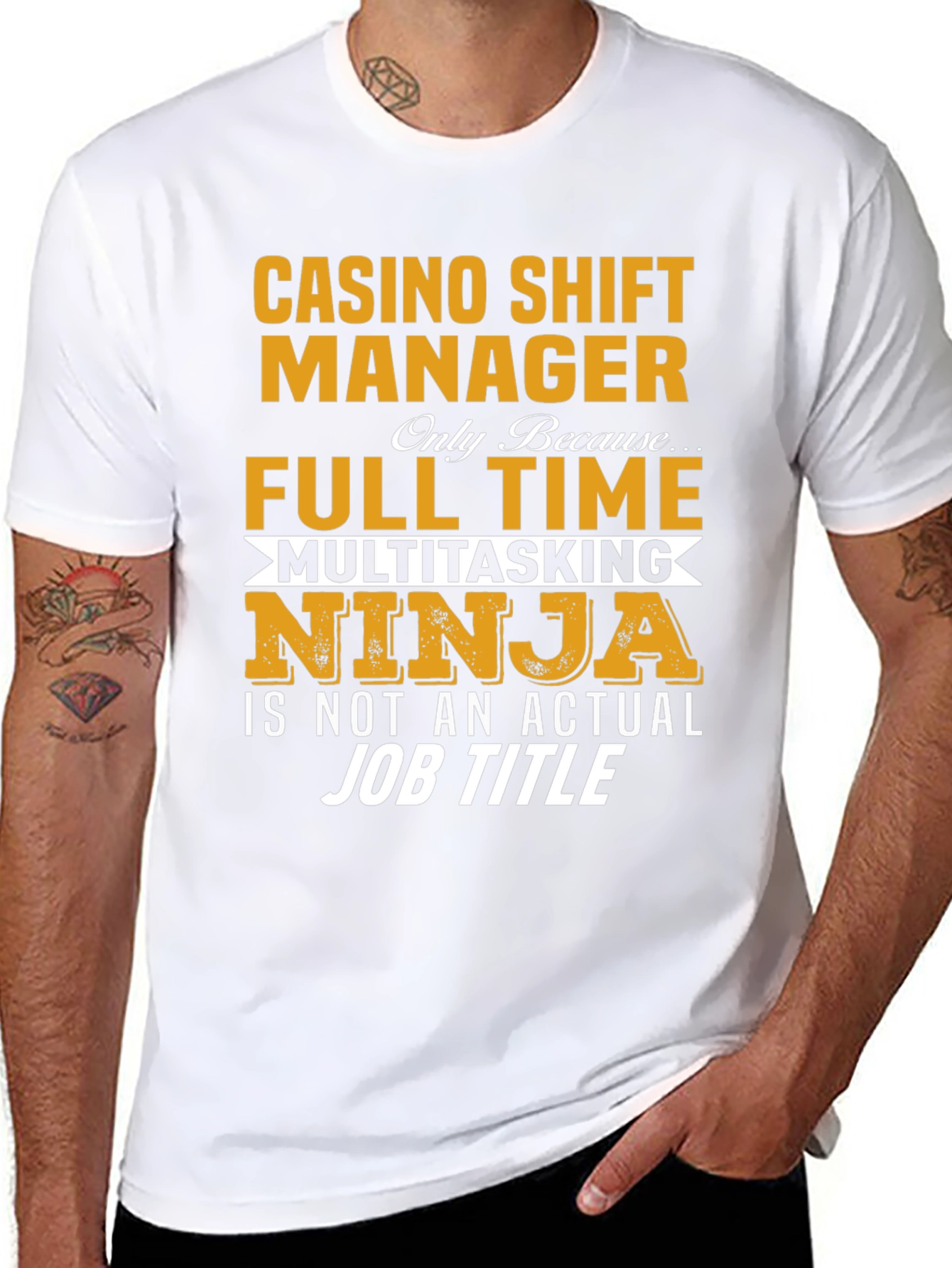 Casino Shift Manager T-Shirt