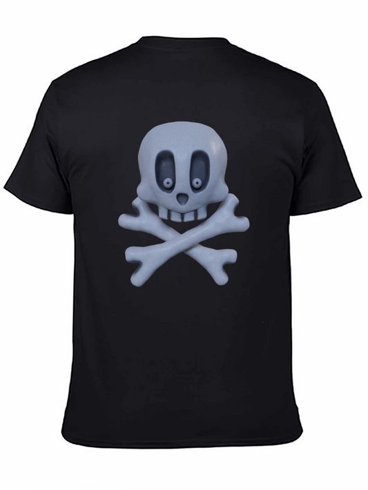 Skull & Crossbones Graphic T-Shirt - Spooky Season