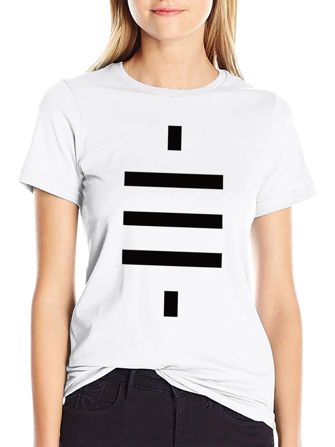 Abstract Graphic Tee - Modern Minimalist Design