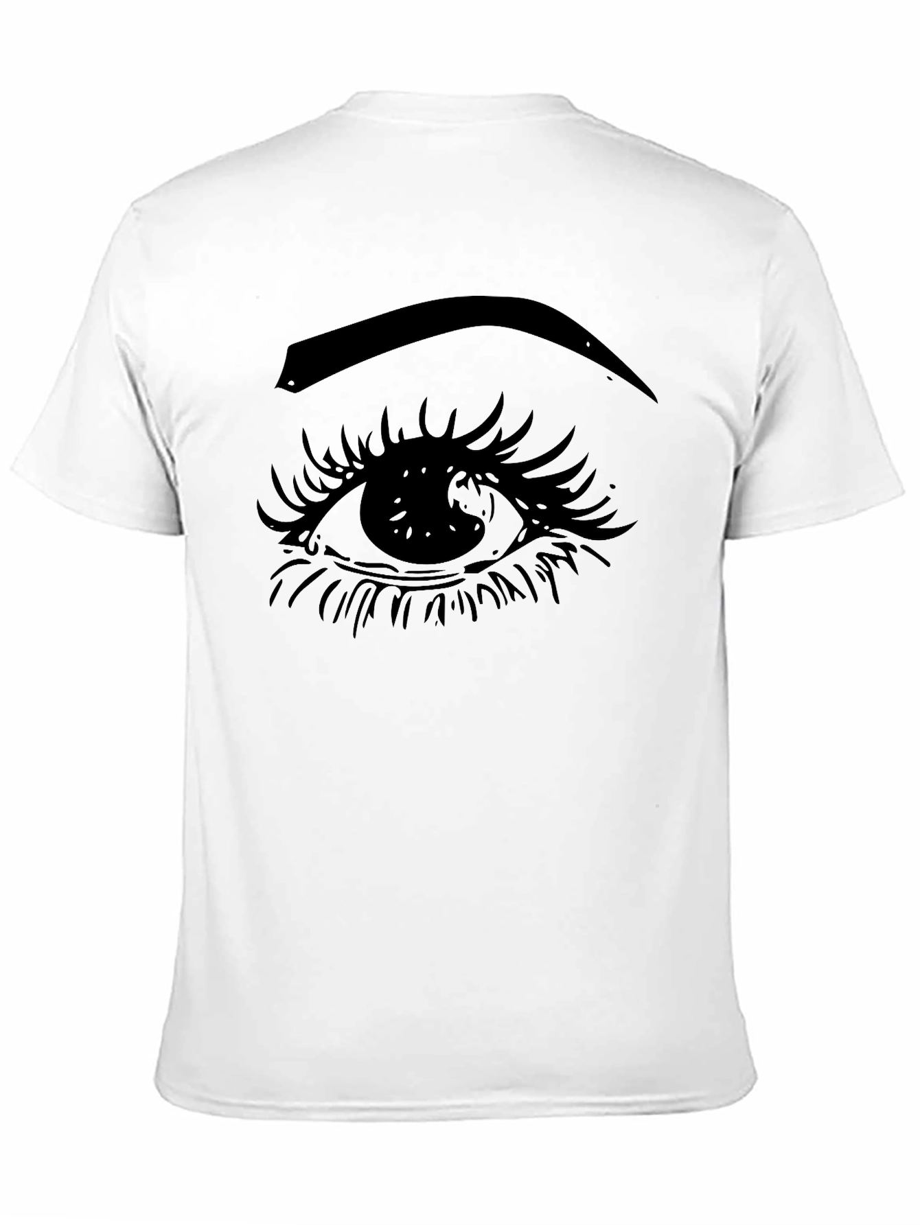 Eye Graphic Black T-Shirt - Unisex