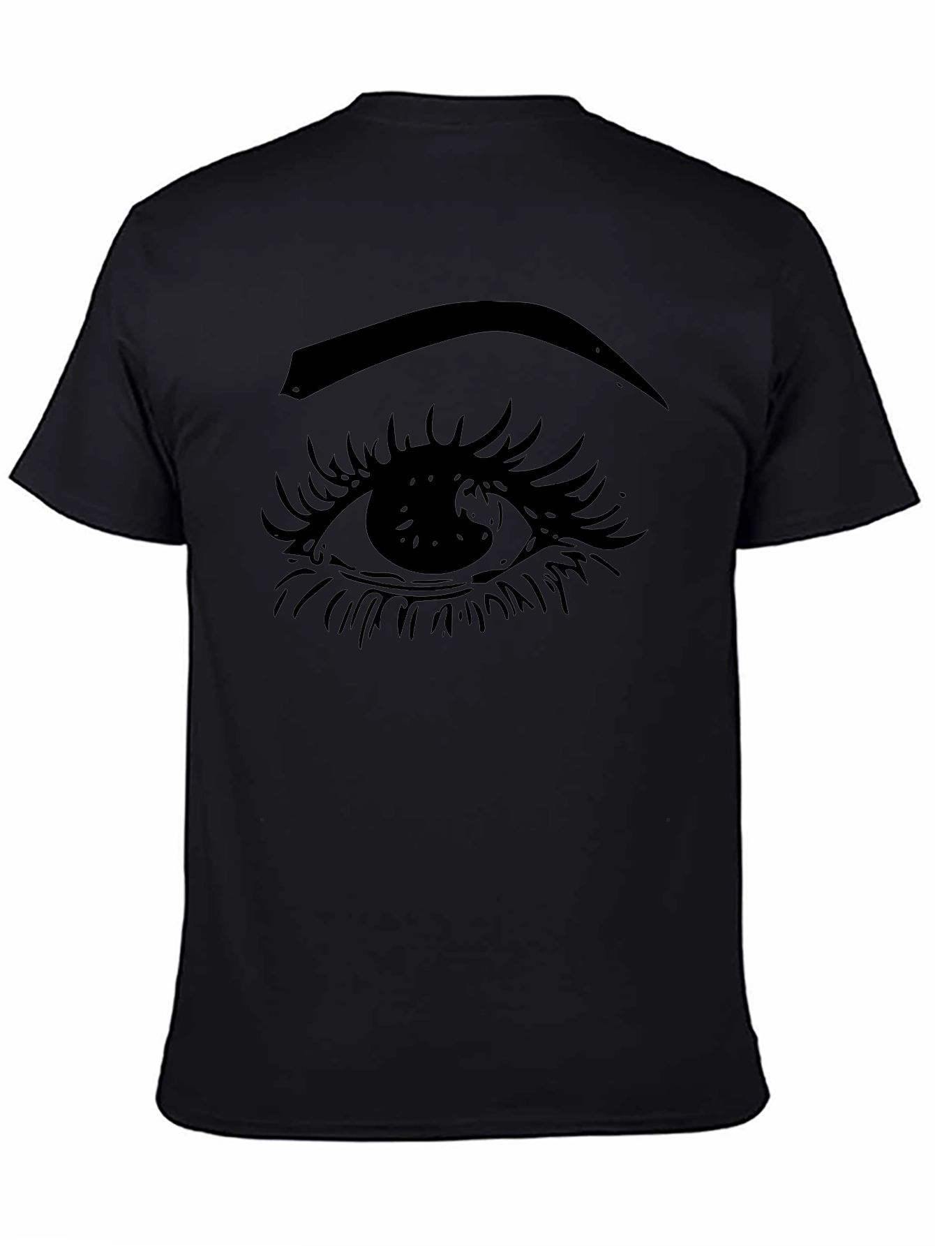 Eye Graphic Black T-Shirt - Unisex