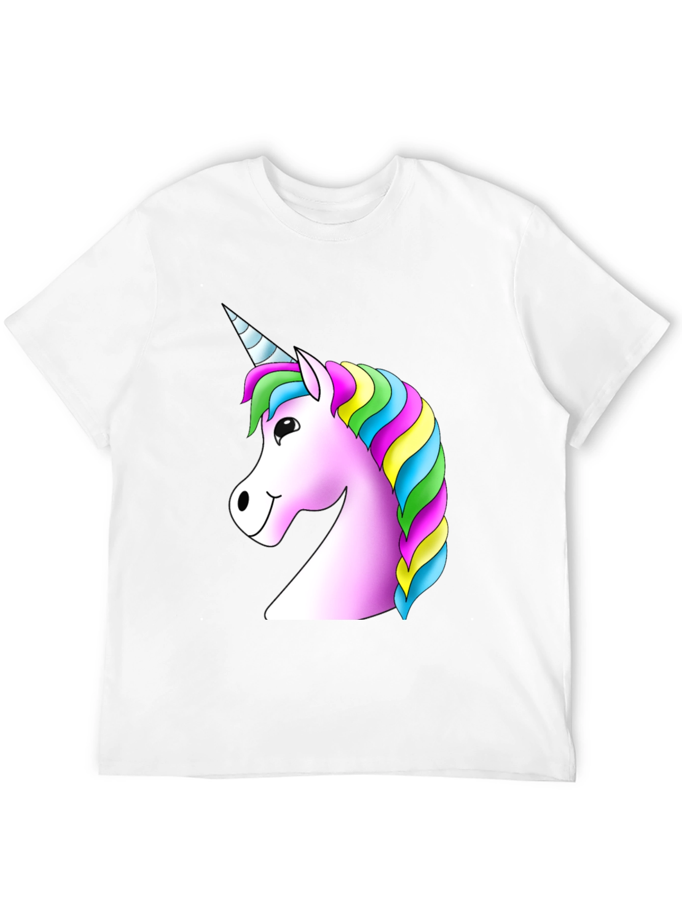 Unicorn Graphic Black T-Shirt