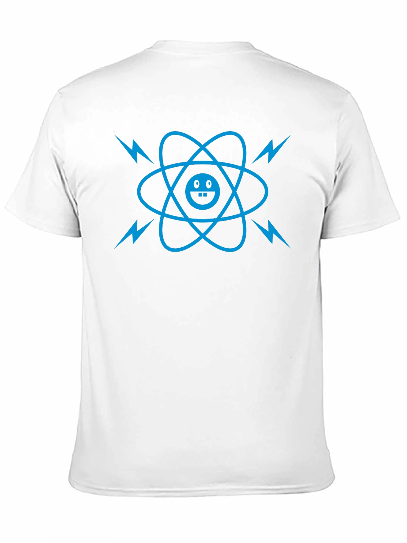 Cool Graphic Tee - Atom with Face