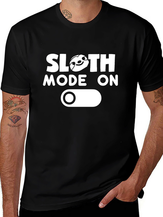 Sloth Mode On Graphic Tee
