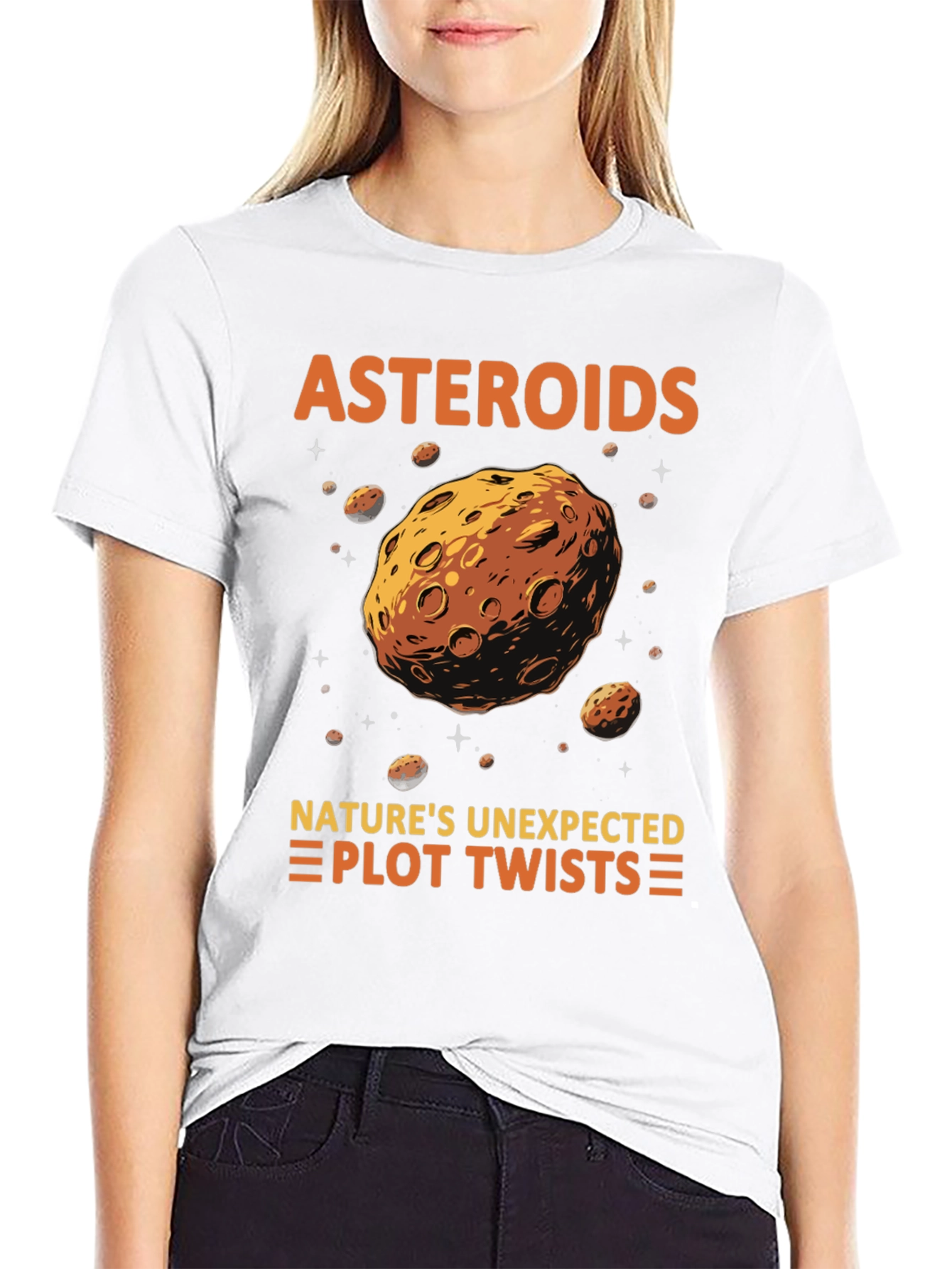Asteroid Nature T-Shirt - Unexpected Plot Twists!