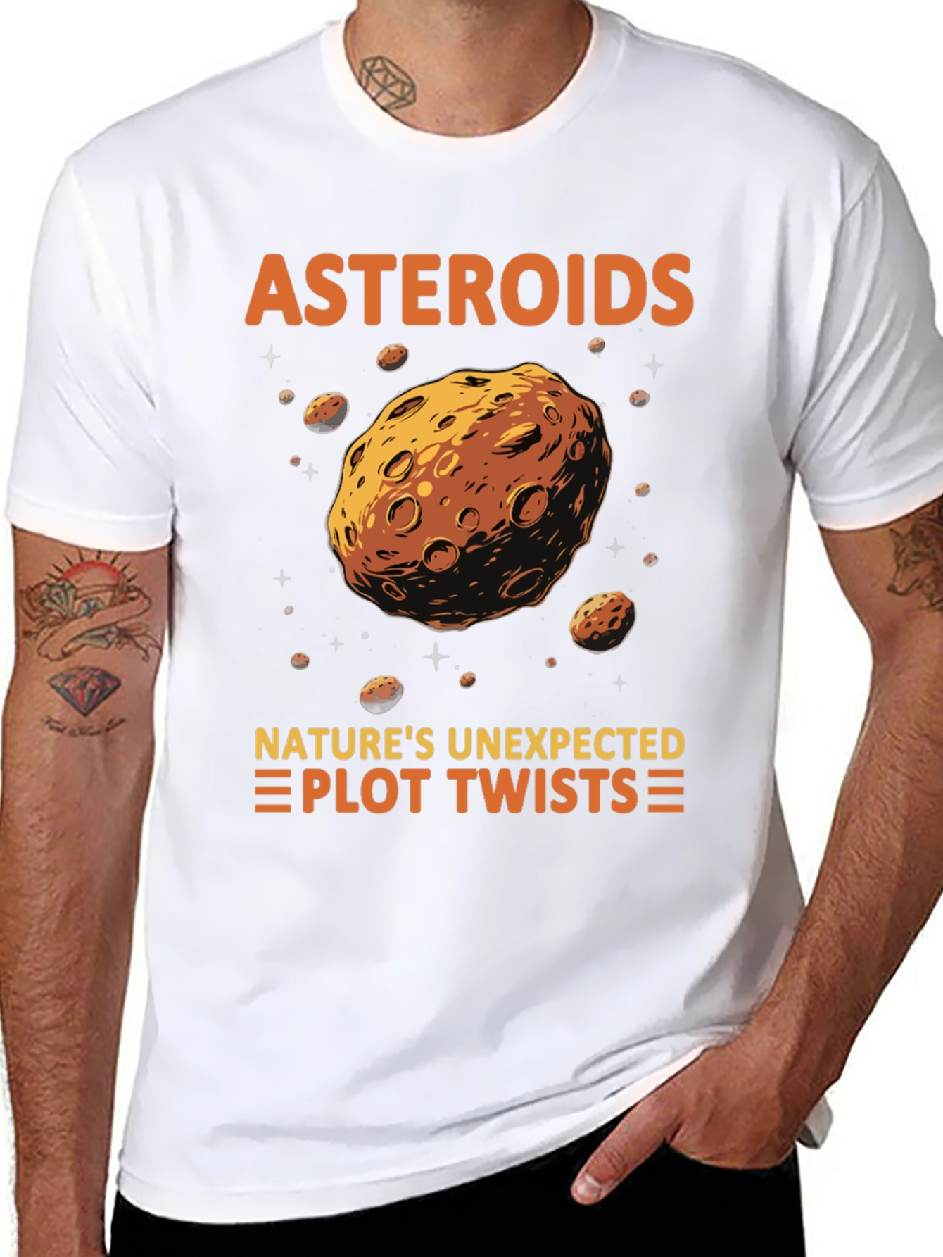 Asteroid Nature T-Shirt - Unexpected Plot Twists!