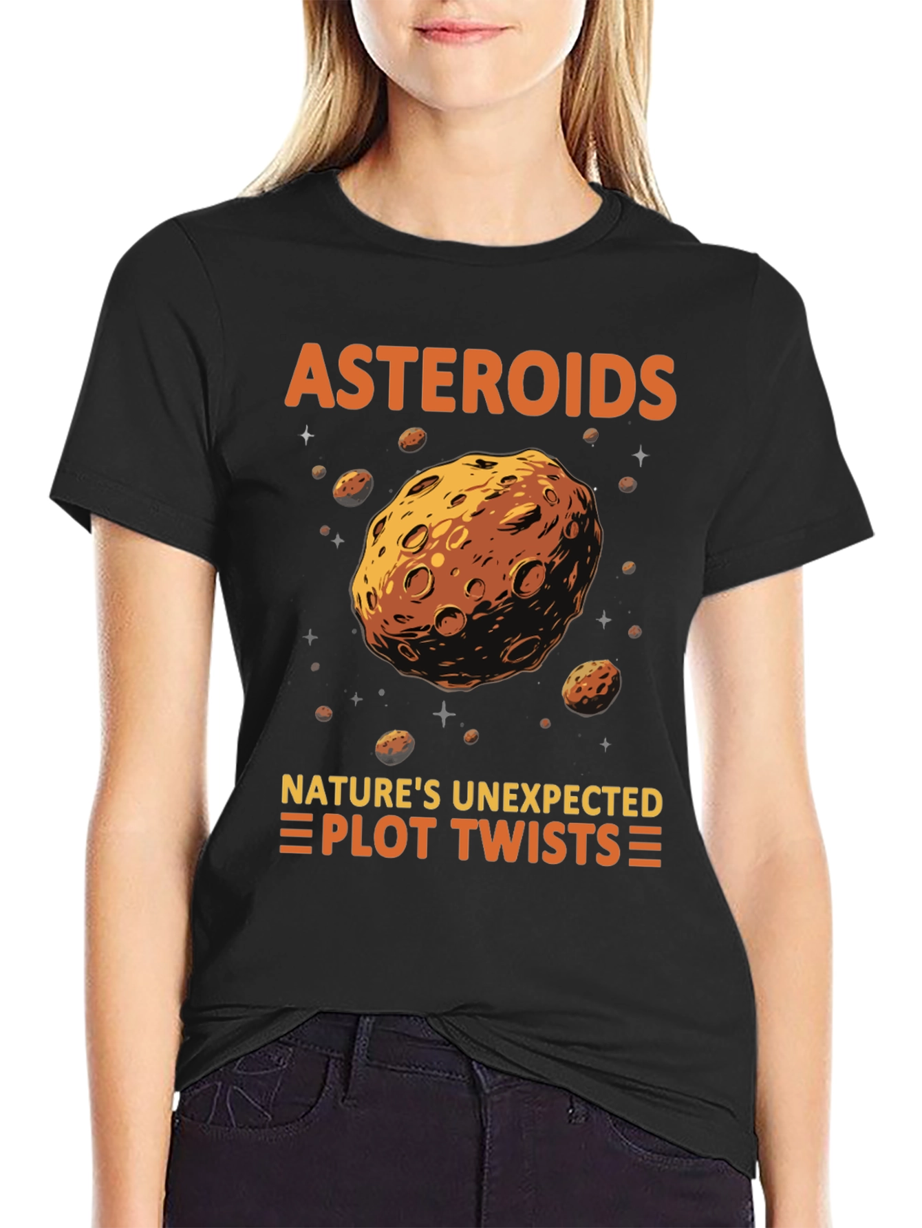 Asteroid Nature T-Shirt - Unexpected Plot Twists!