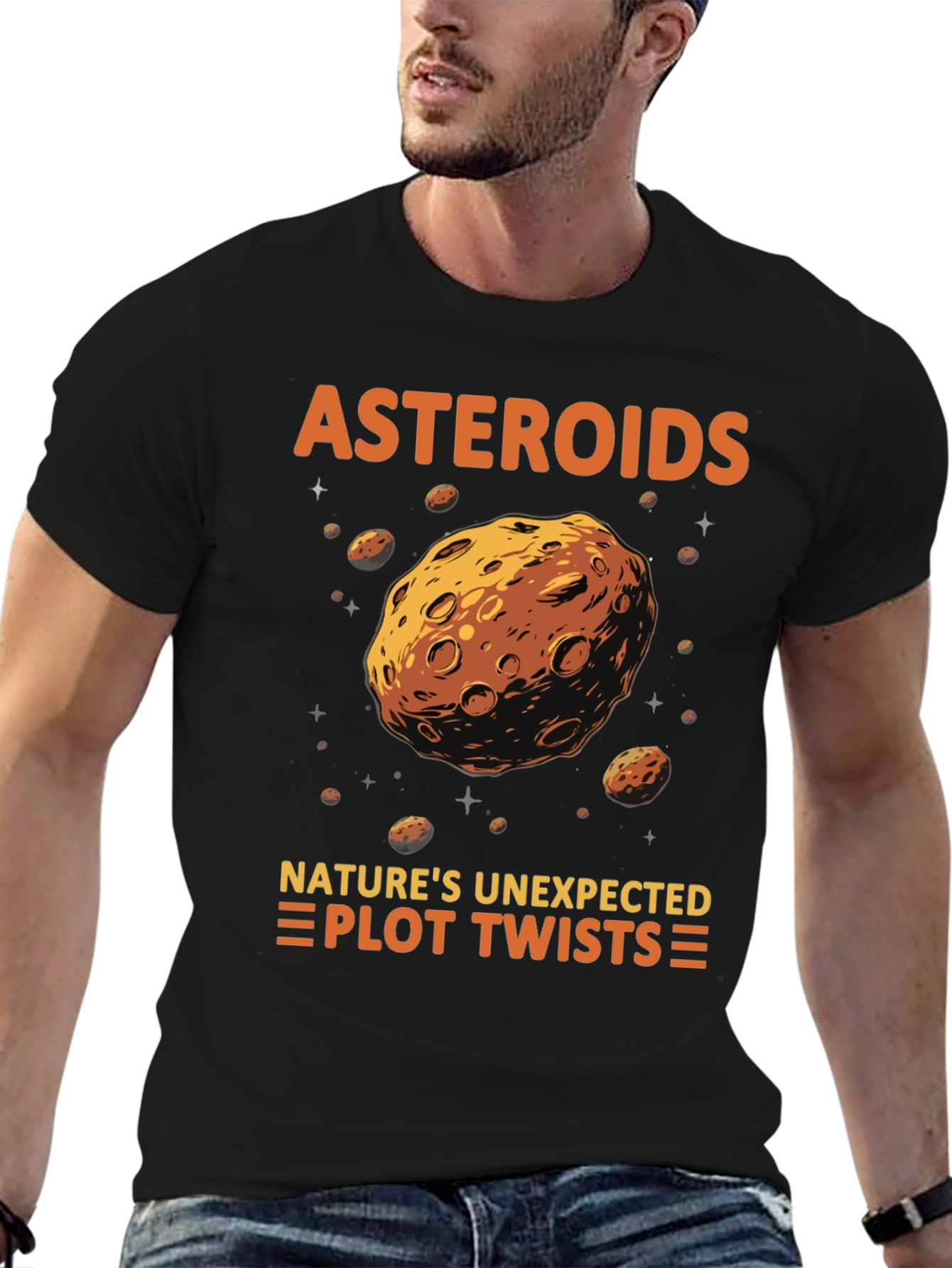 Asteroid Nature T-Shirt - Unexpected Plot Twists!