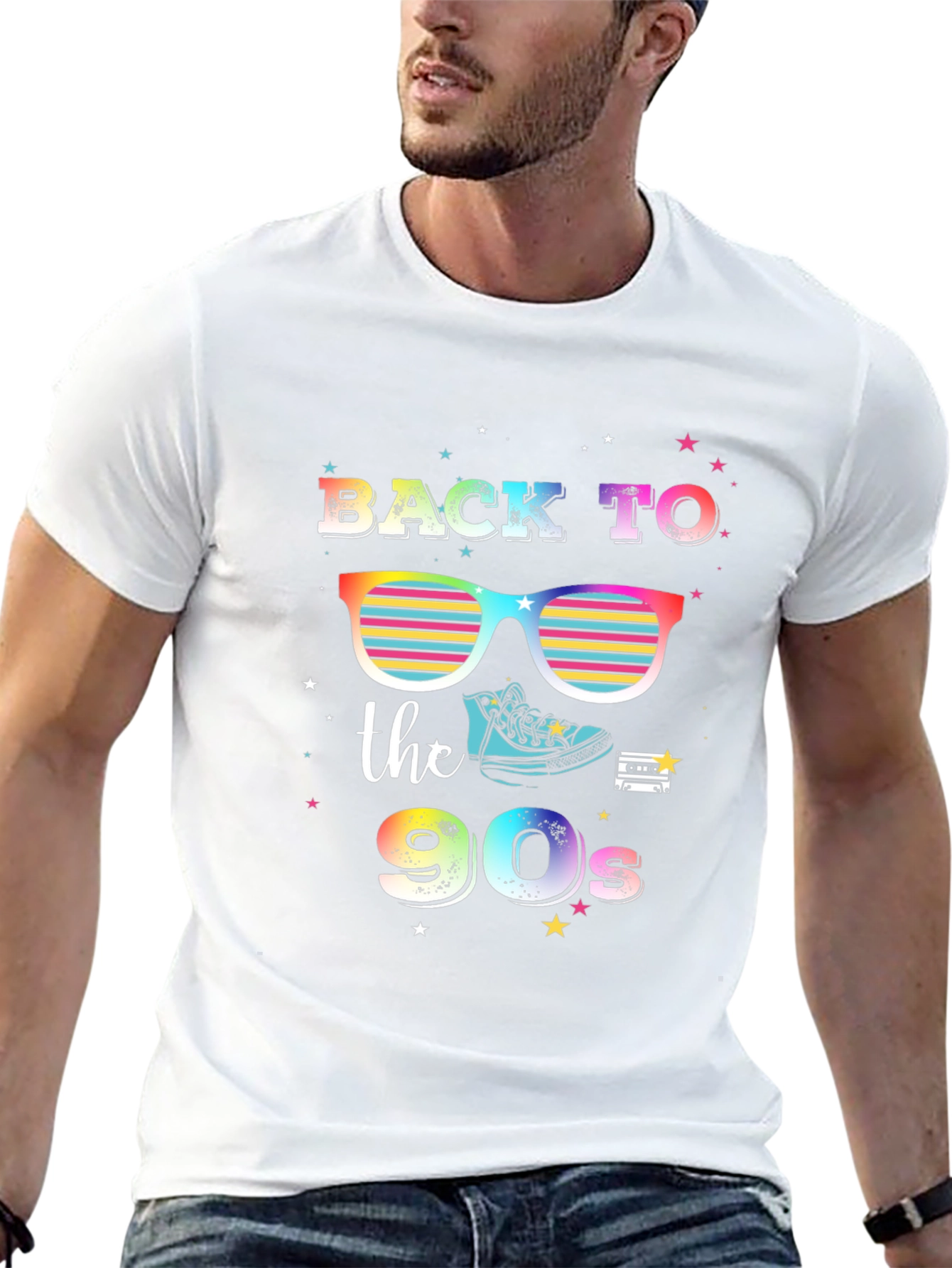 Back to the 90s Graphic Tee - Retro Style