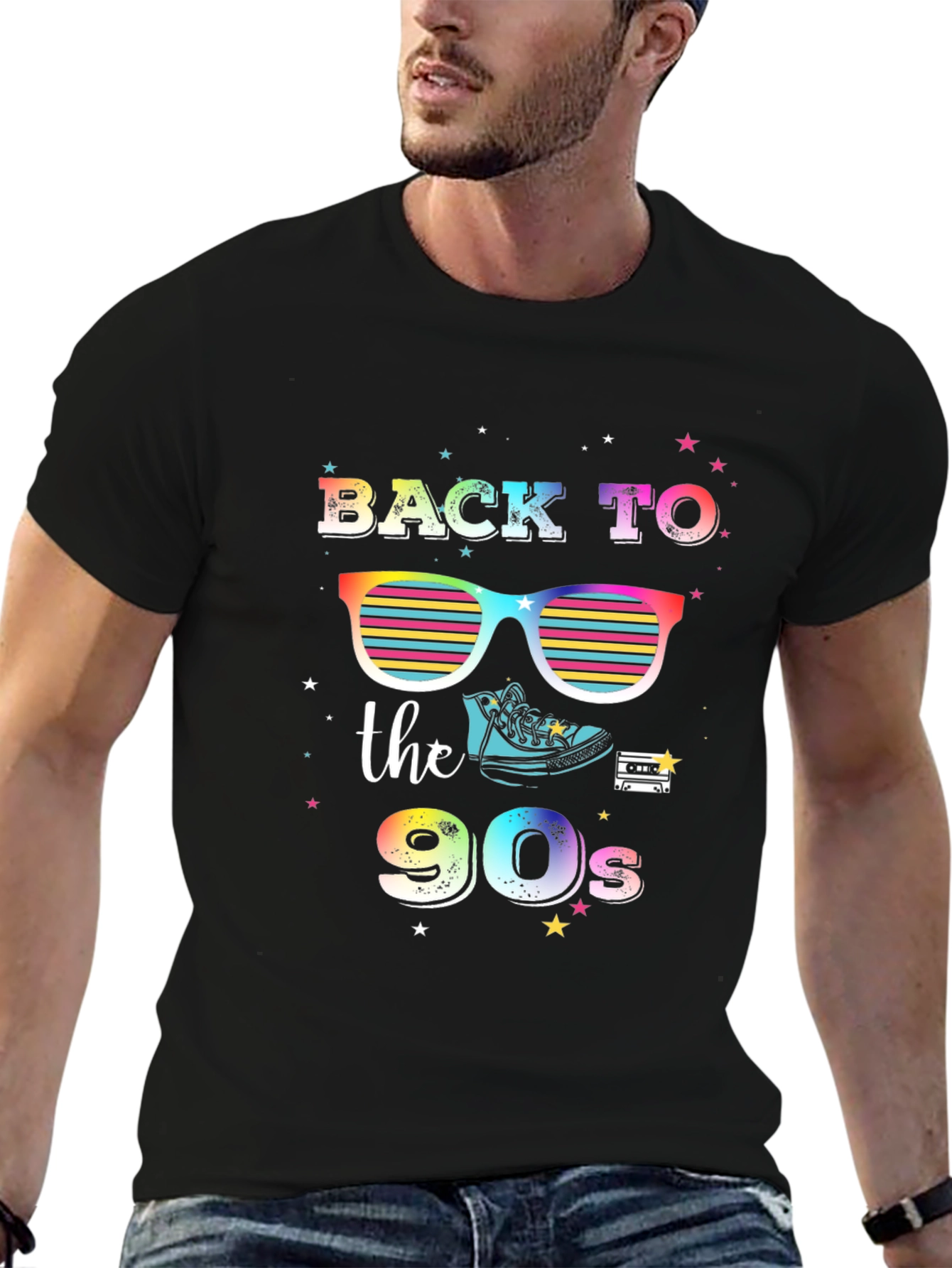 Back to the 90s Graphic Tee - Retro Style