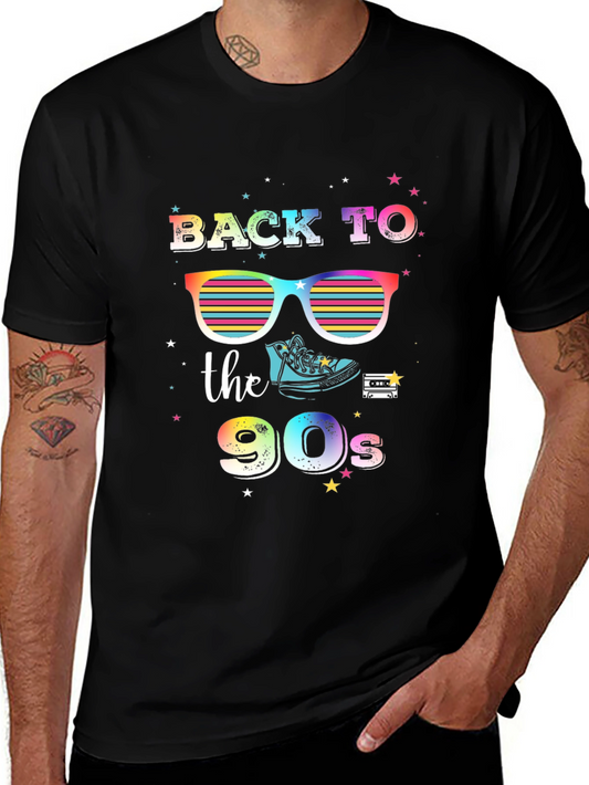 Back to the 90s Graphic Tee - Retro Style