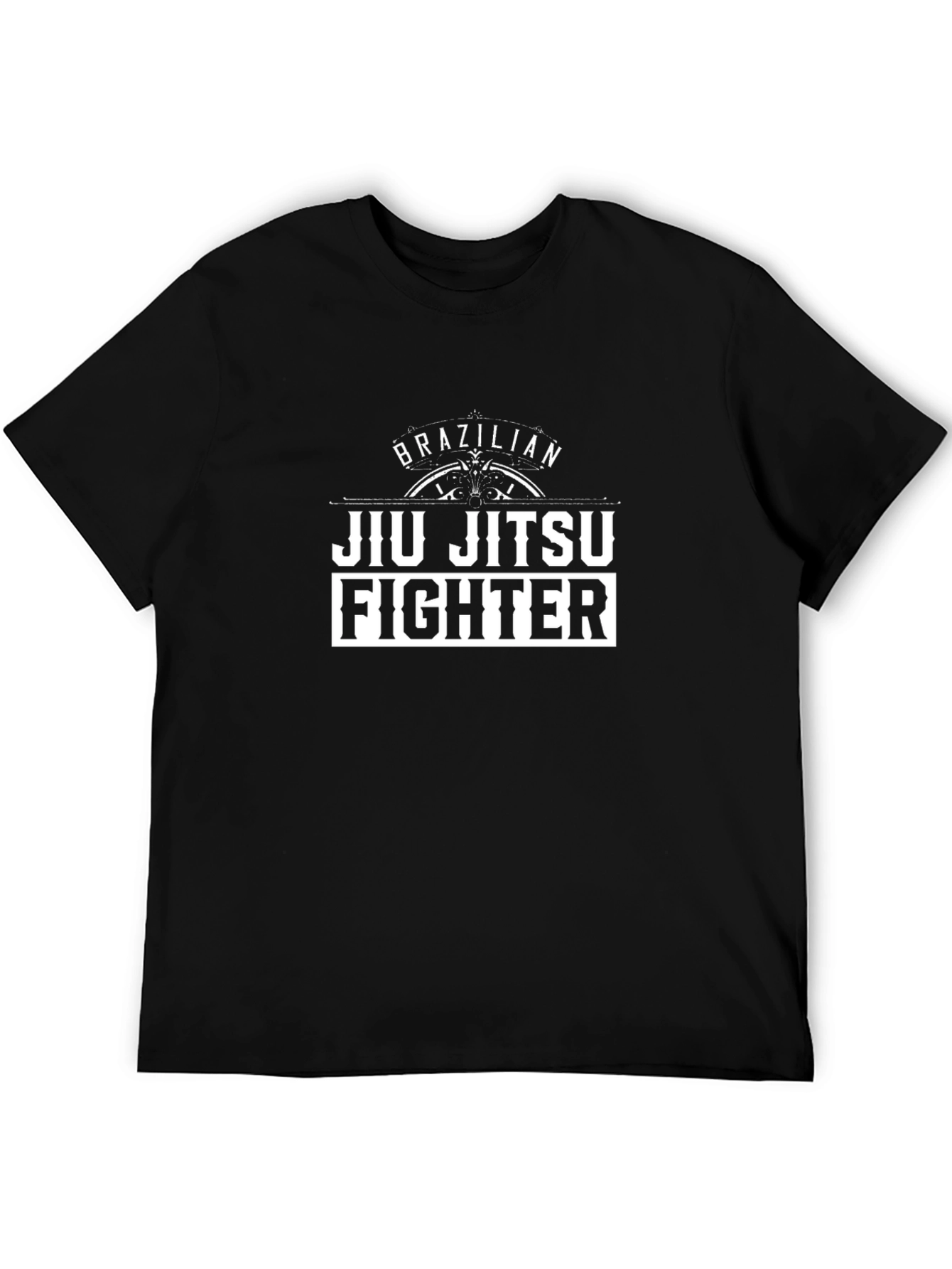 Brazilian Jiu Jitsu Fighter T-Shirt - Black