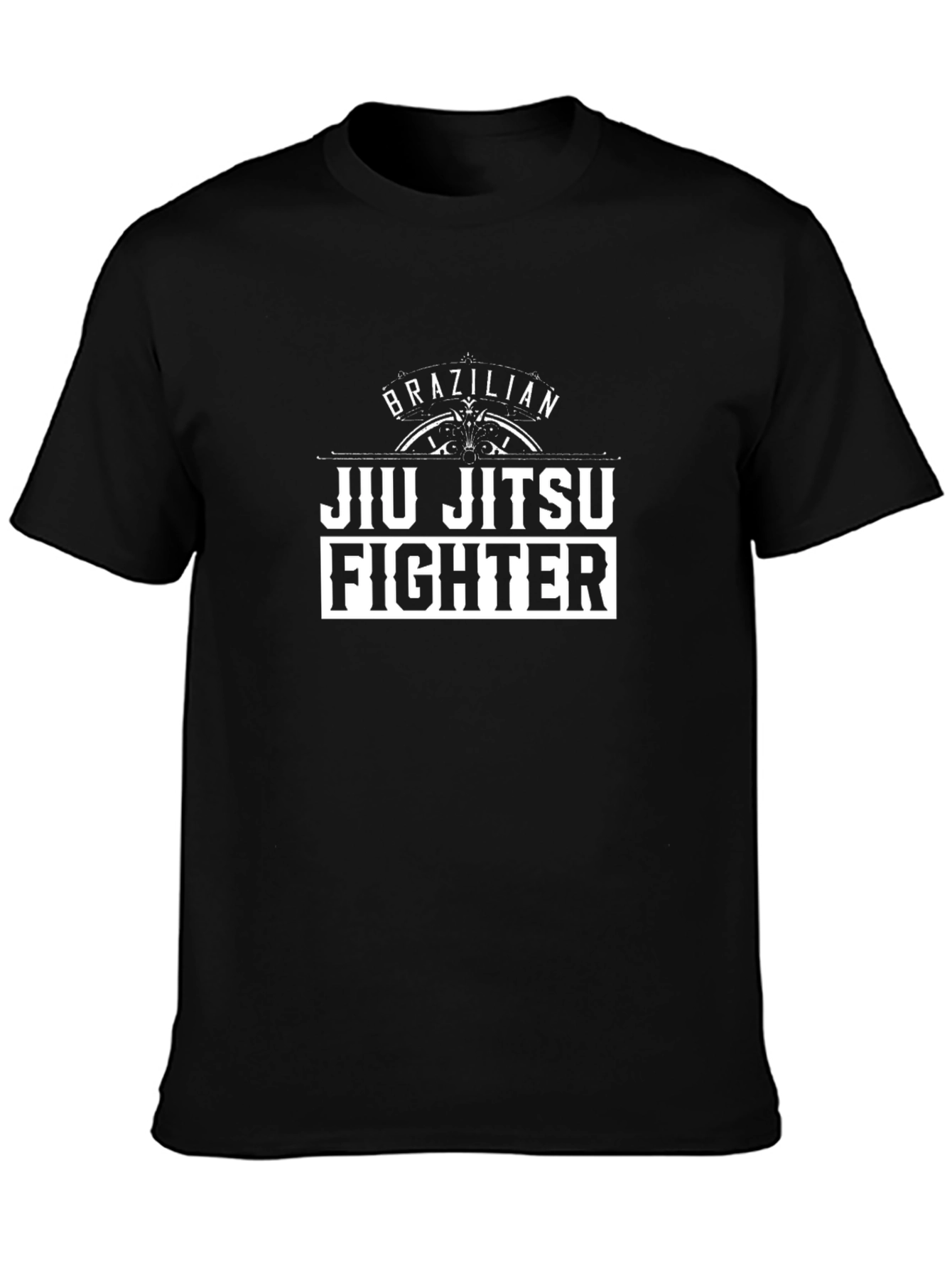 Brazilian Jiu Jitsu Fighter T-Shirt - Black