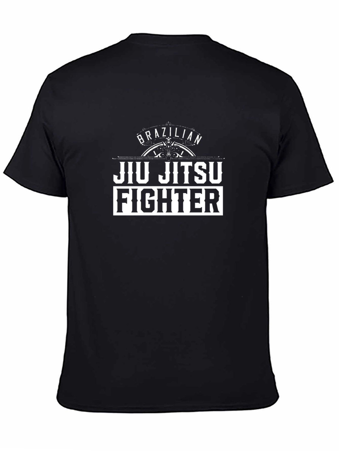 Brazilian Jiu Jitsu Fighter T-Shirt - Black
