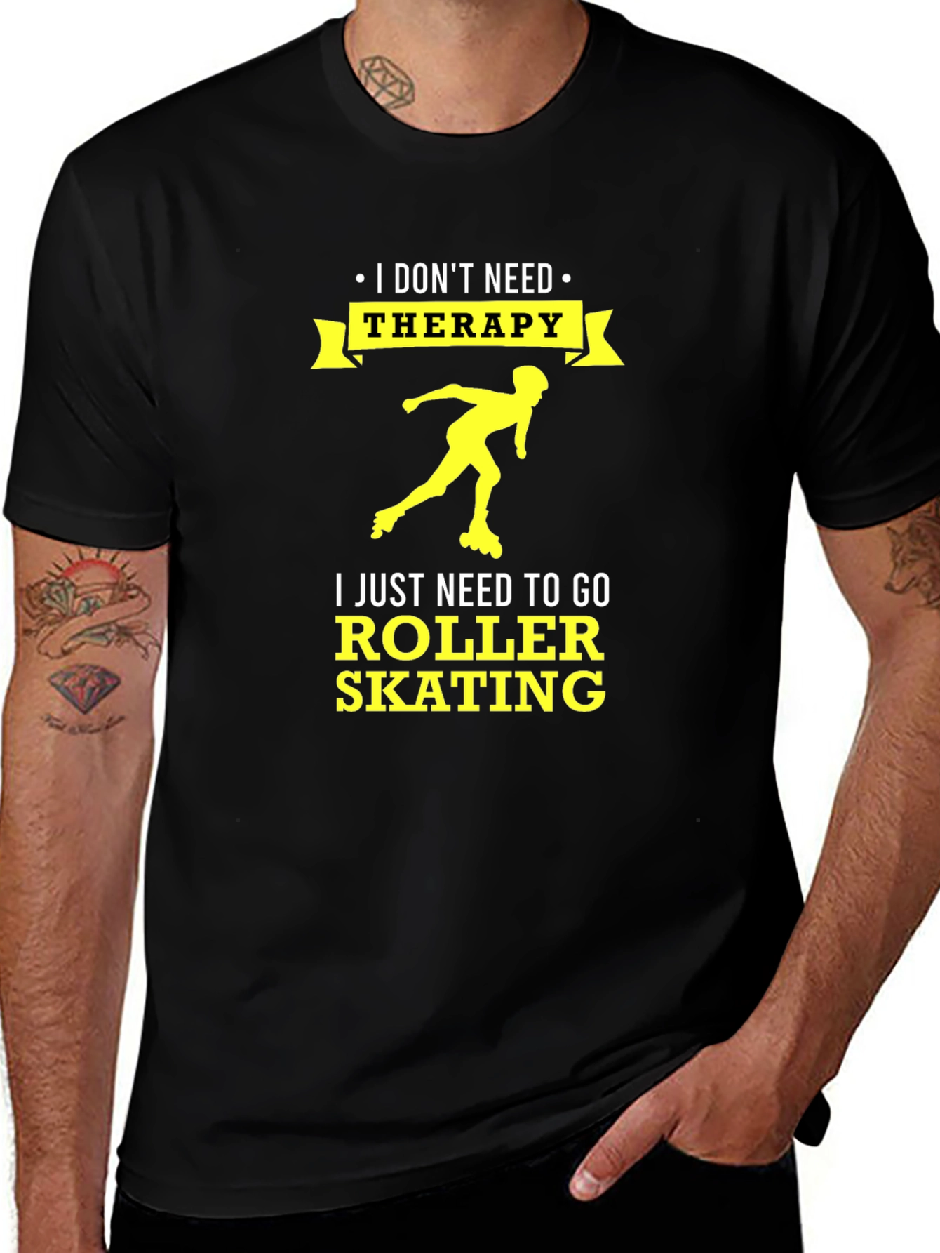 Roller Skating Therapy T-Shirt