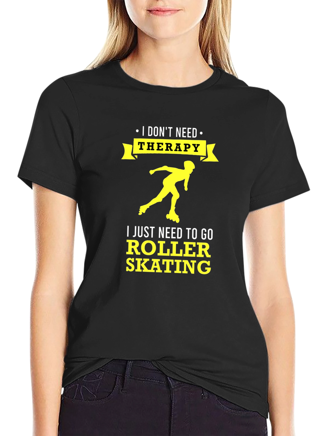 Roller Skating Therapy T-Shirt