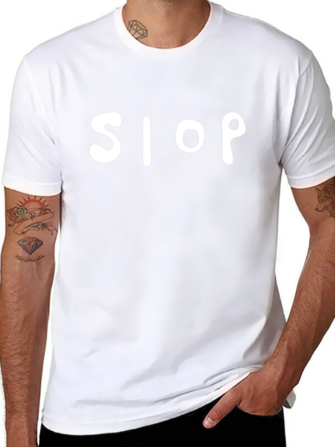 Slop Graphic Tee - Funny Mens T-Shirt
