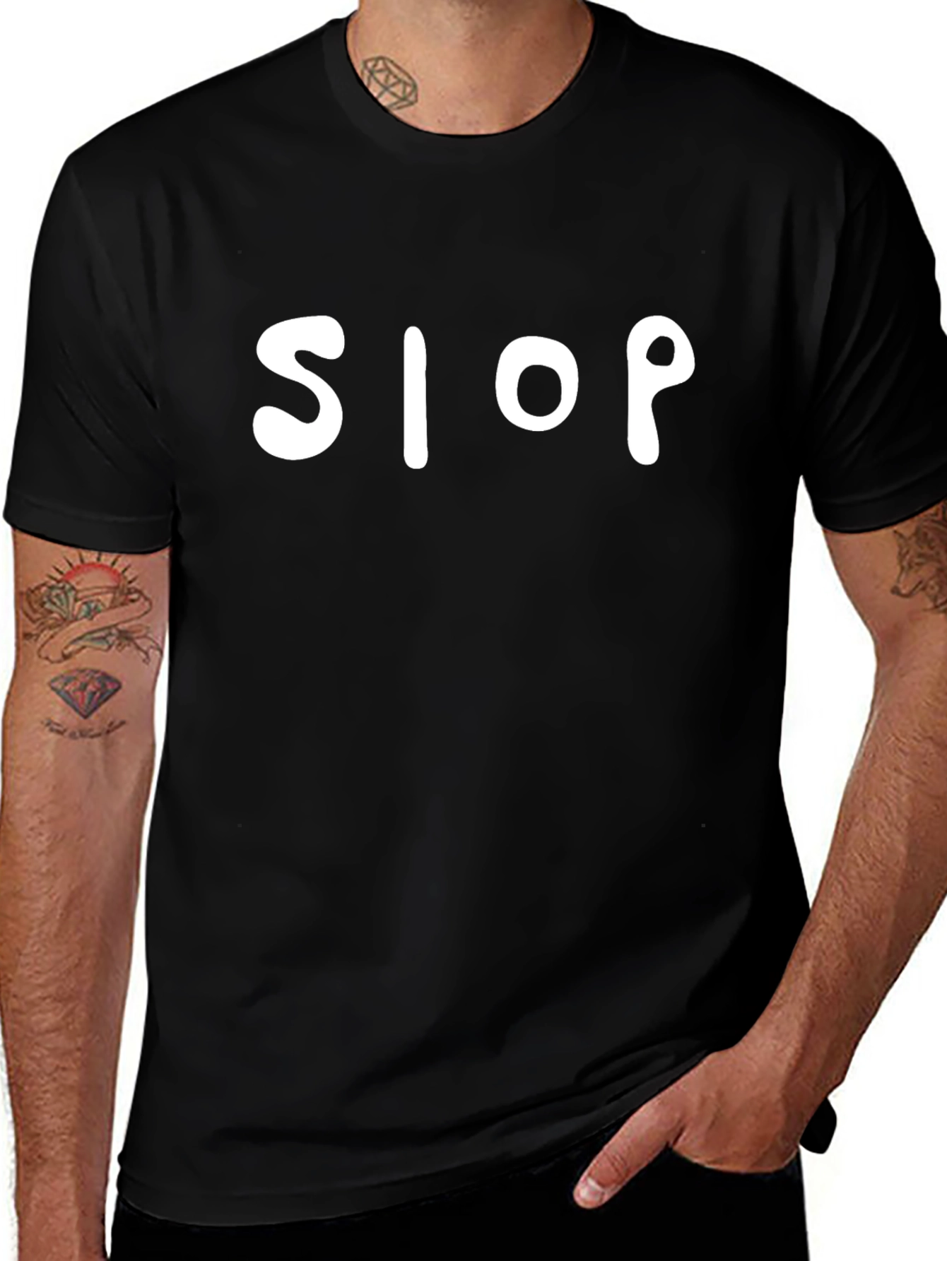 Slop Graphic Tee - Funny Mens T-Shirt