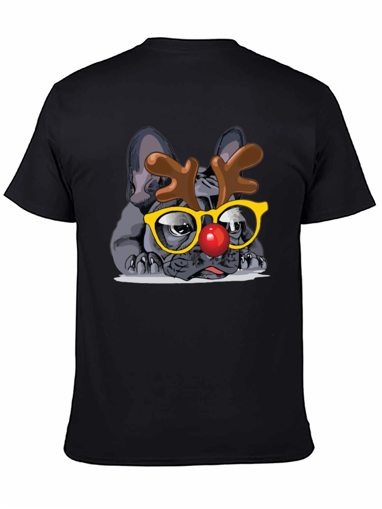 Reindeer Dog Christmas T-Shirt – Funny Holiday Dog Lover Tee