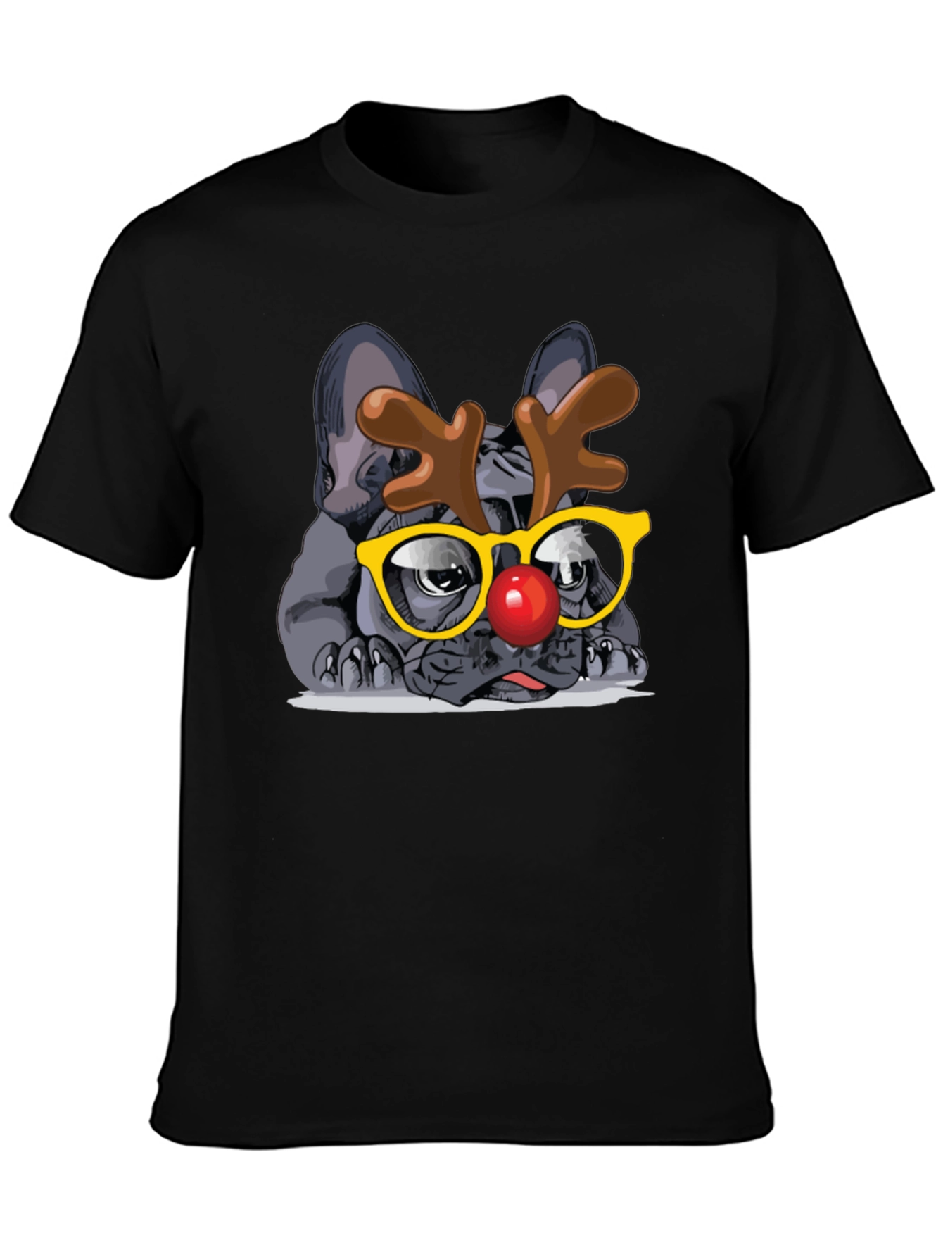 Reindeer Dog Christmas T-Shirt – Funny Holiday Dog Lover Tee
