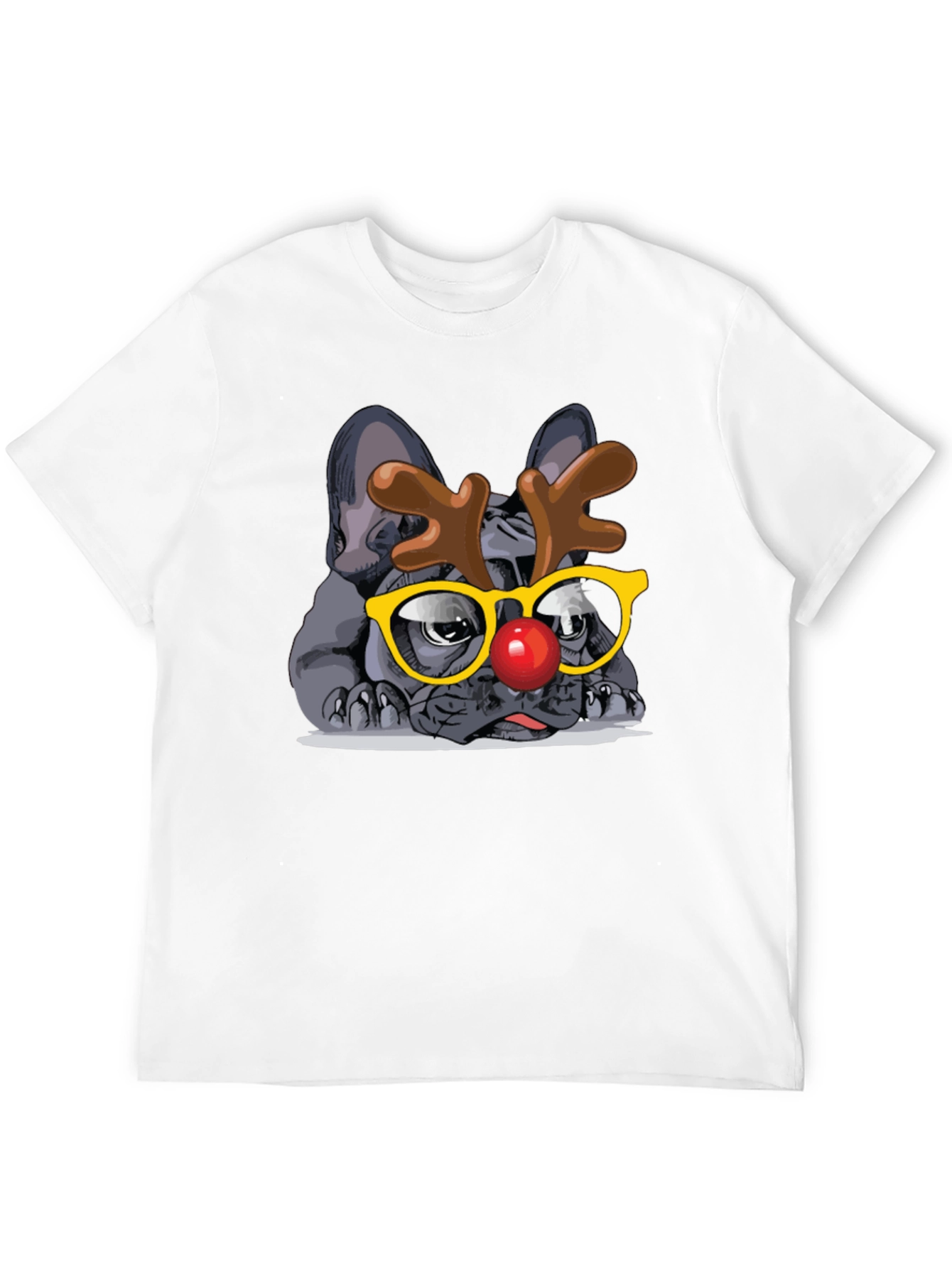 Reindeer Dog Christmas T-Shirt – Funny Holiday Dog Lover Tee
