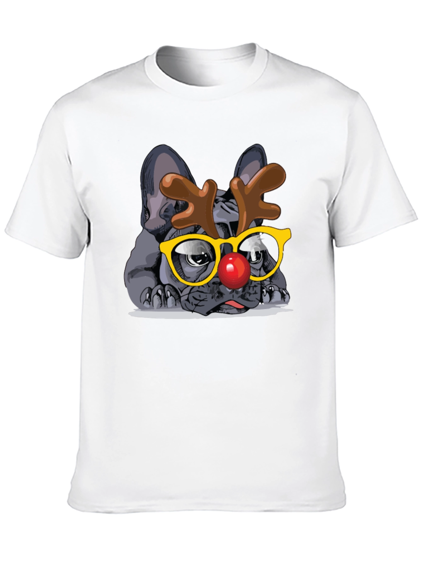 Reindeer Dog Christmas T-Shirt – Funny Holiday Dog Lover Tee