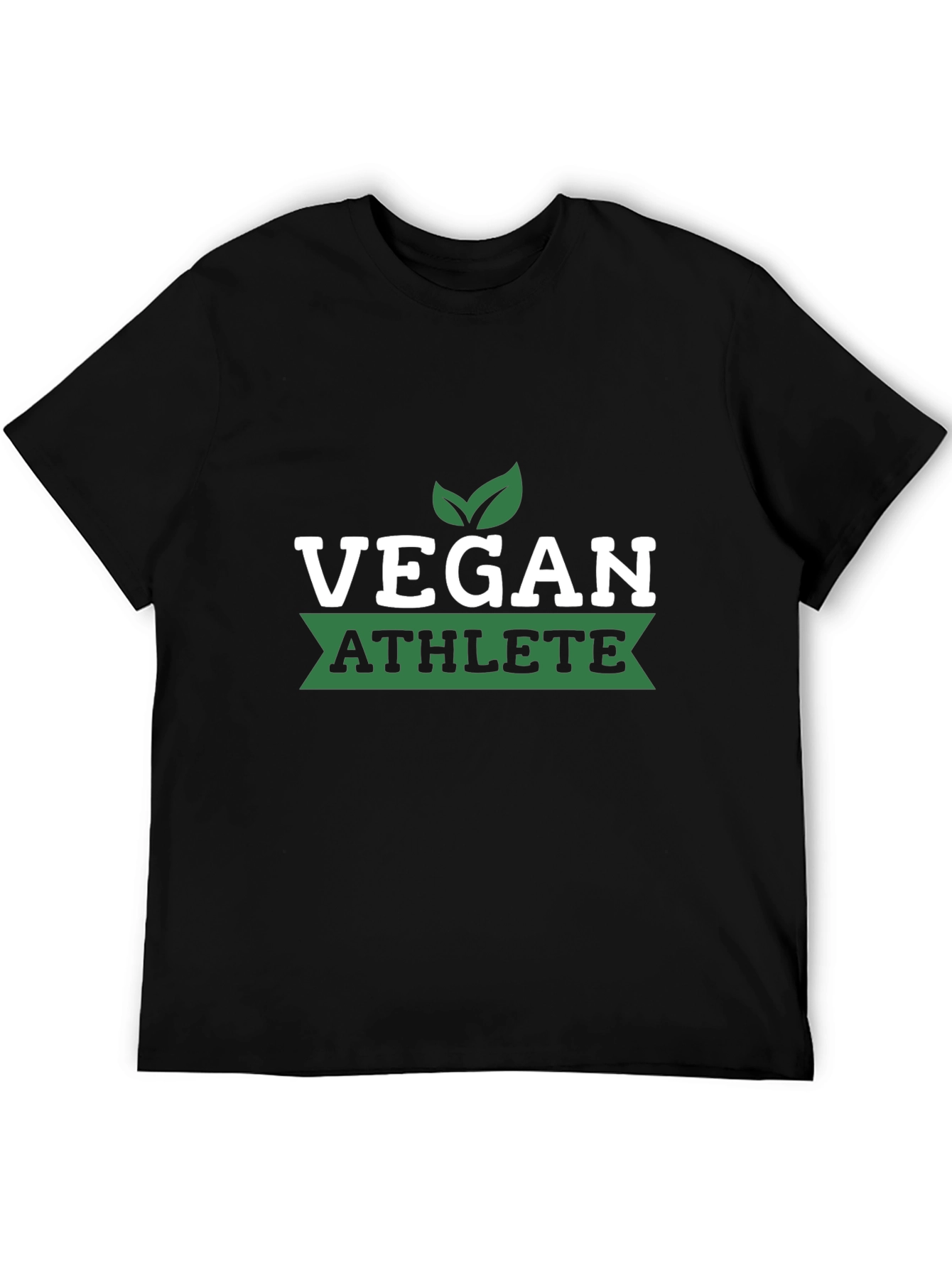 Vegan Athlete T-Shirt - Black