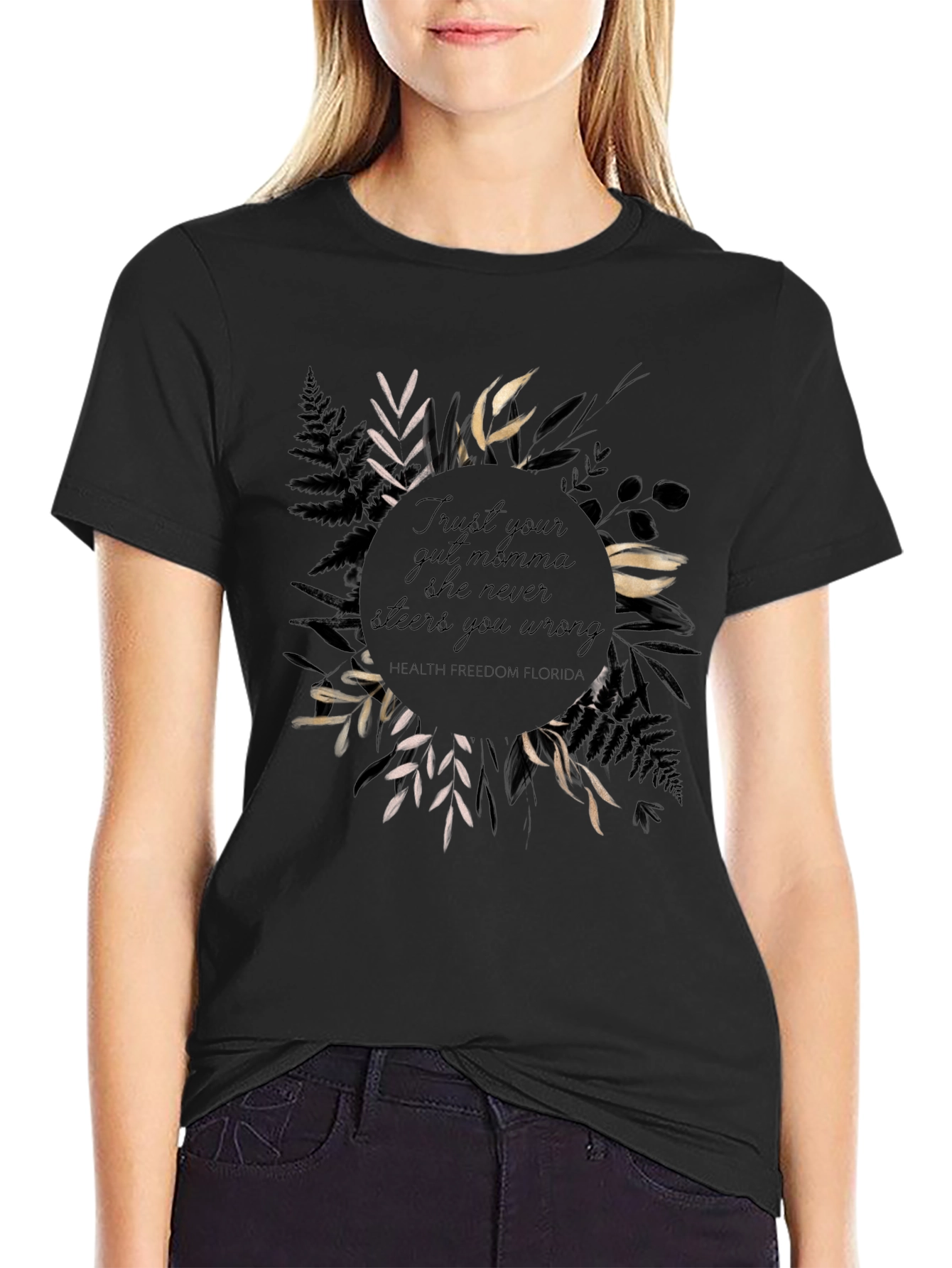 Trust Your Gut Graphic Tee - Relaxed Fit