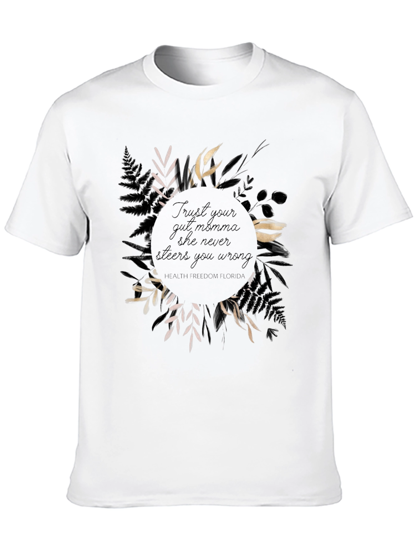 Trust Your Gut Graphic Tee - Relaxed Fit