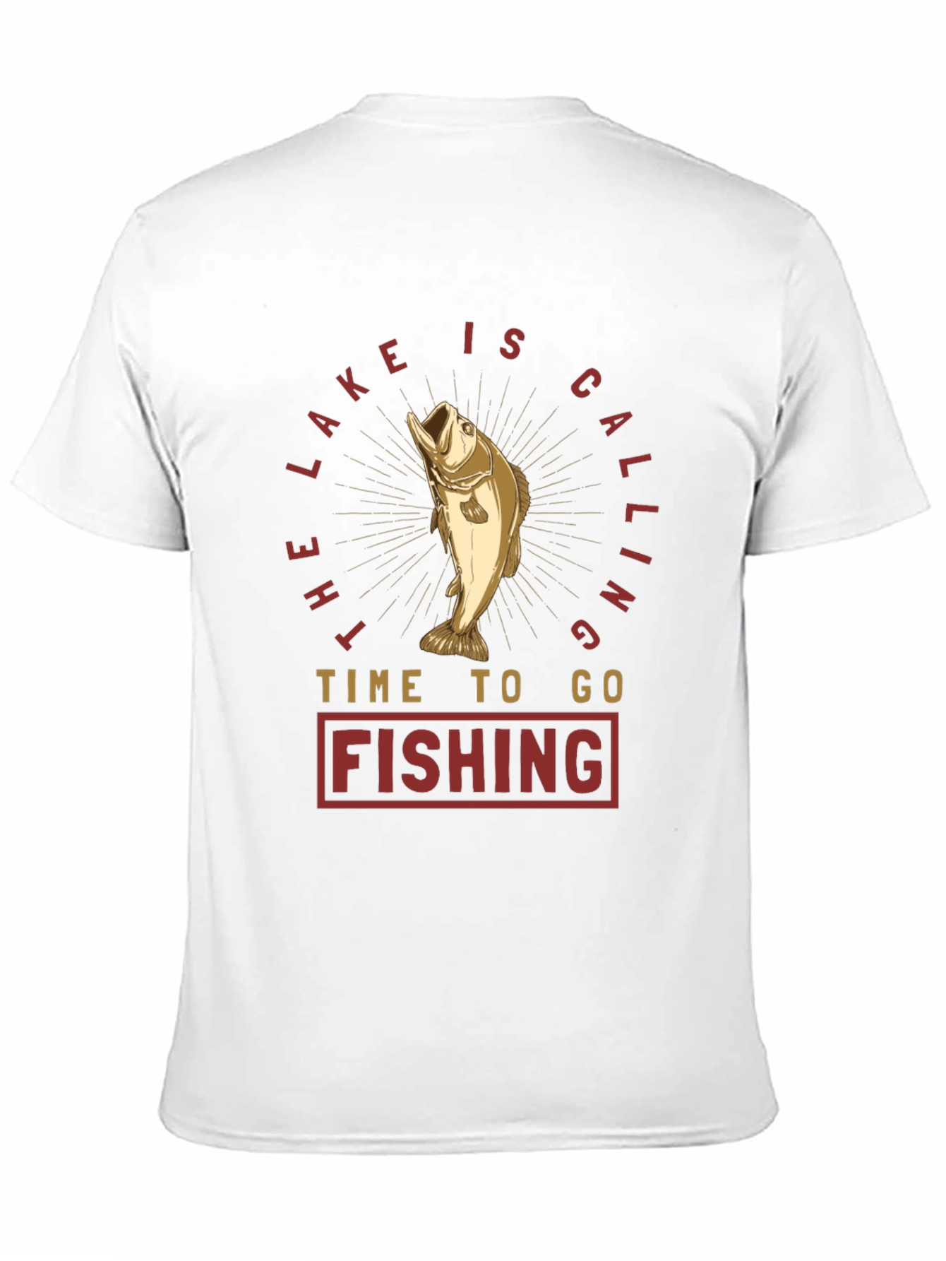The Lake is Calling T-Shirt - Fishing Graphic Tee