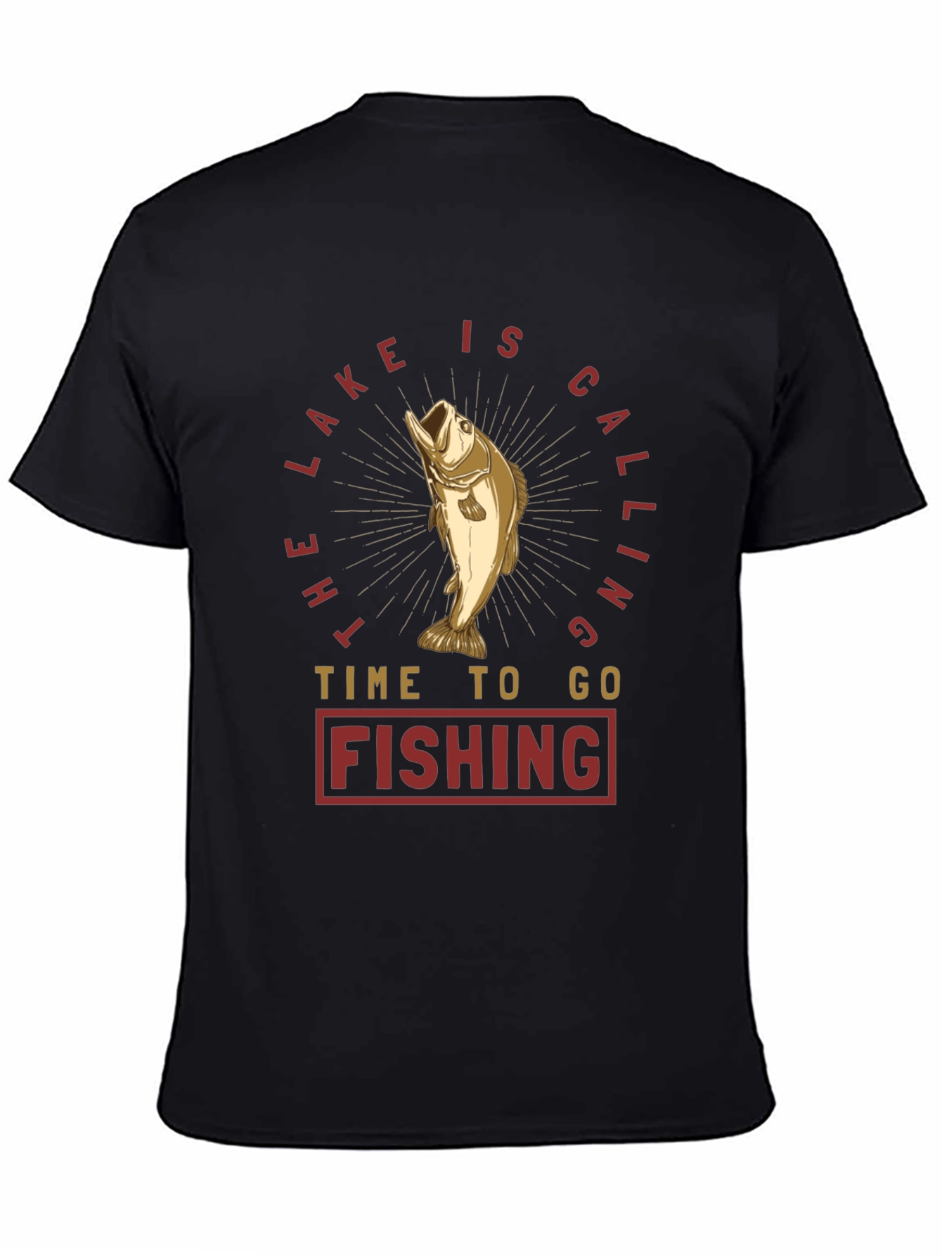 The Lake is Calling T-Shirt - Fishing Graphic Tee