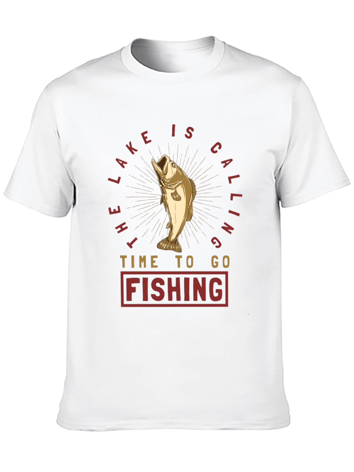 The Lake is Calling T-Shirt - Fishing Graphic Tee