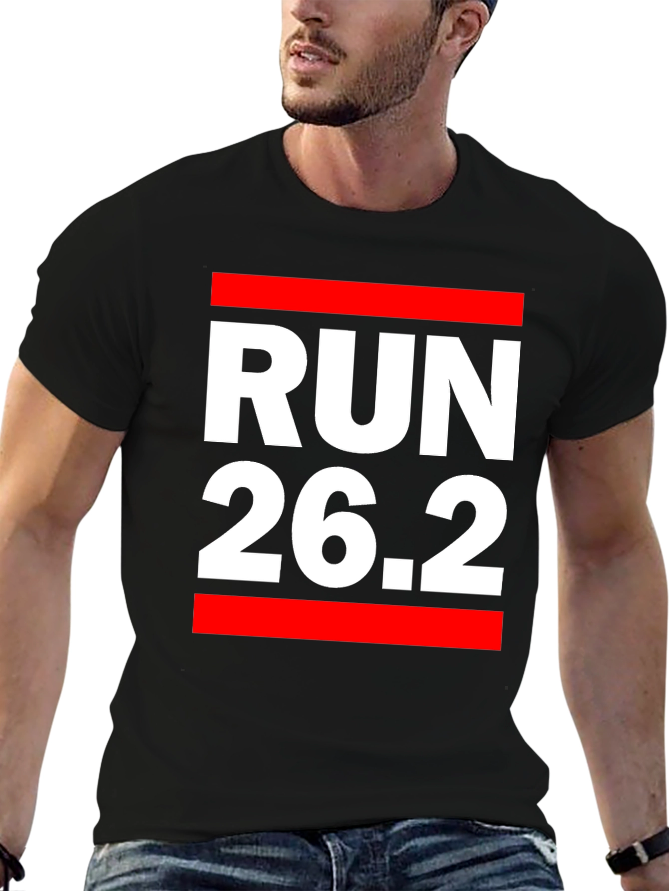 Run 26.2 Marathon T-Shirt - Black