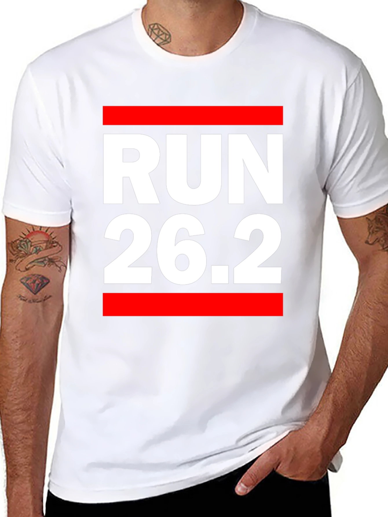 Run 26.2 Marathon T-Shirt - Black